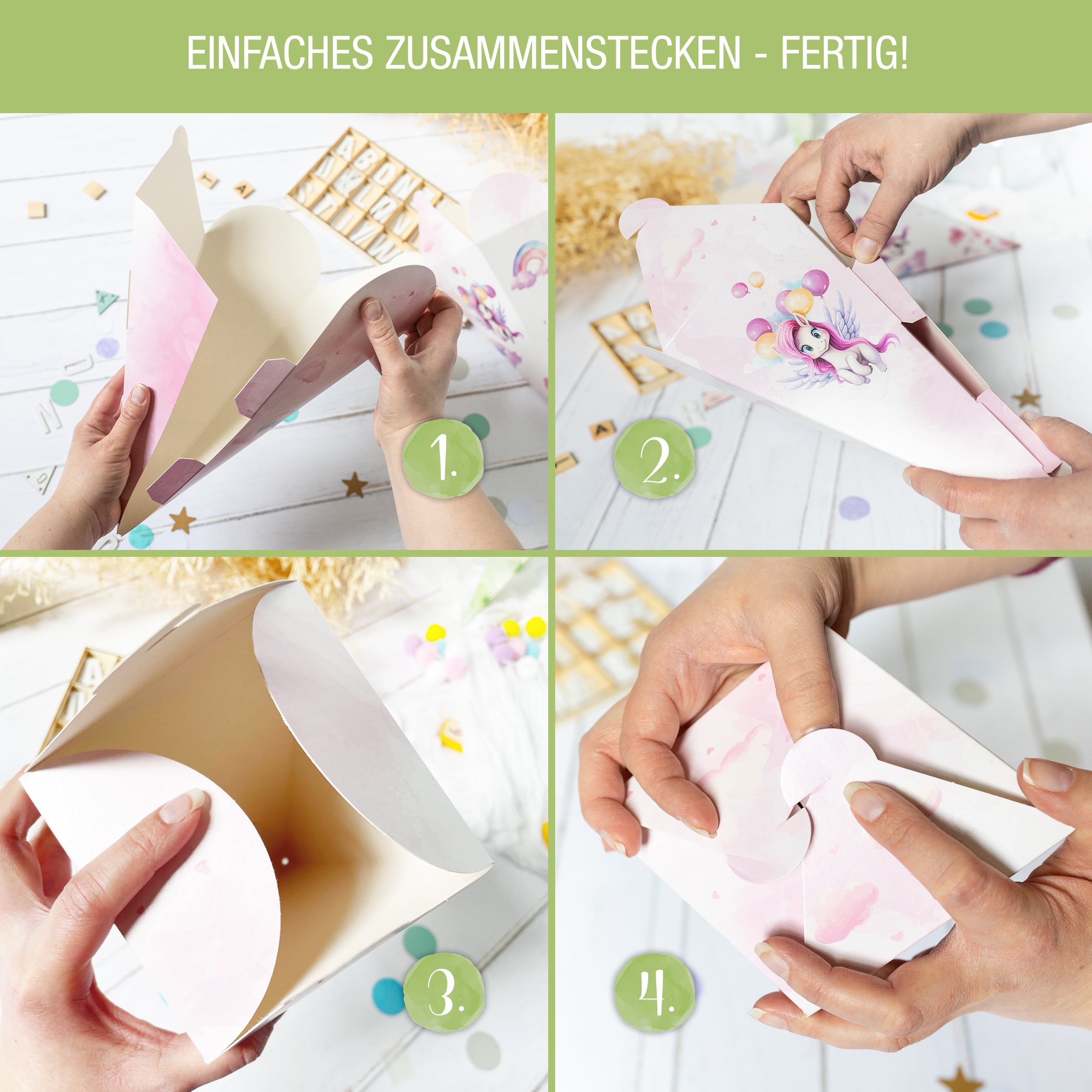 Geschwister-Schultüte Dino