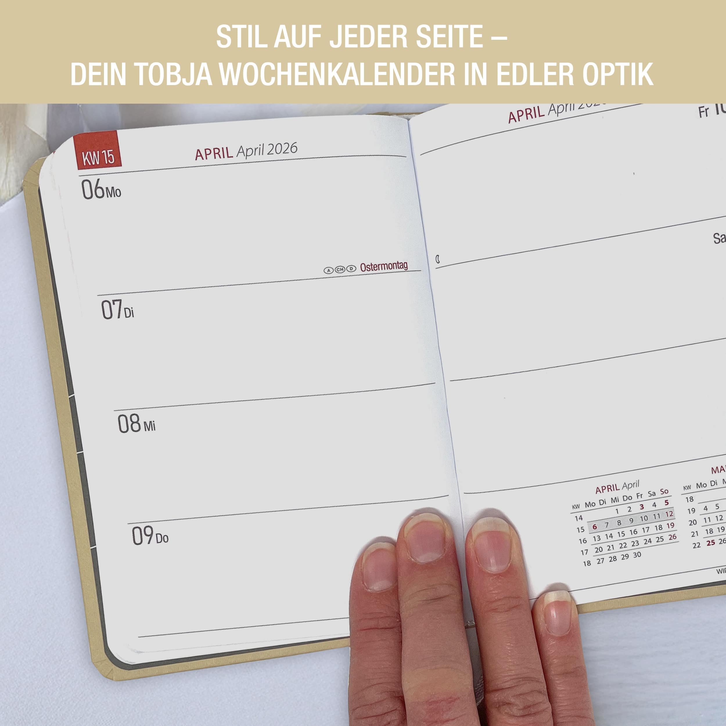 Taschenkalender 2026 A6 "Denim" Taschenkalender 2026 A6 "Denim"