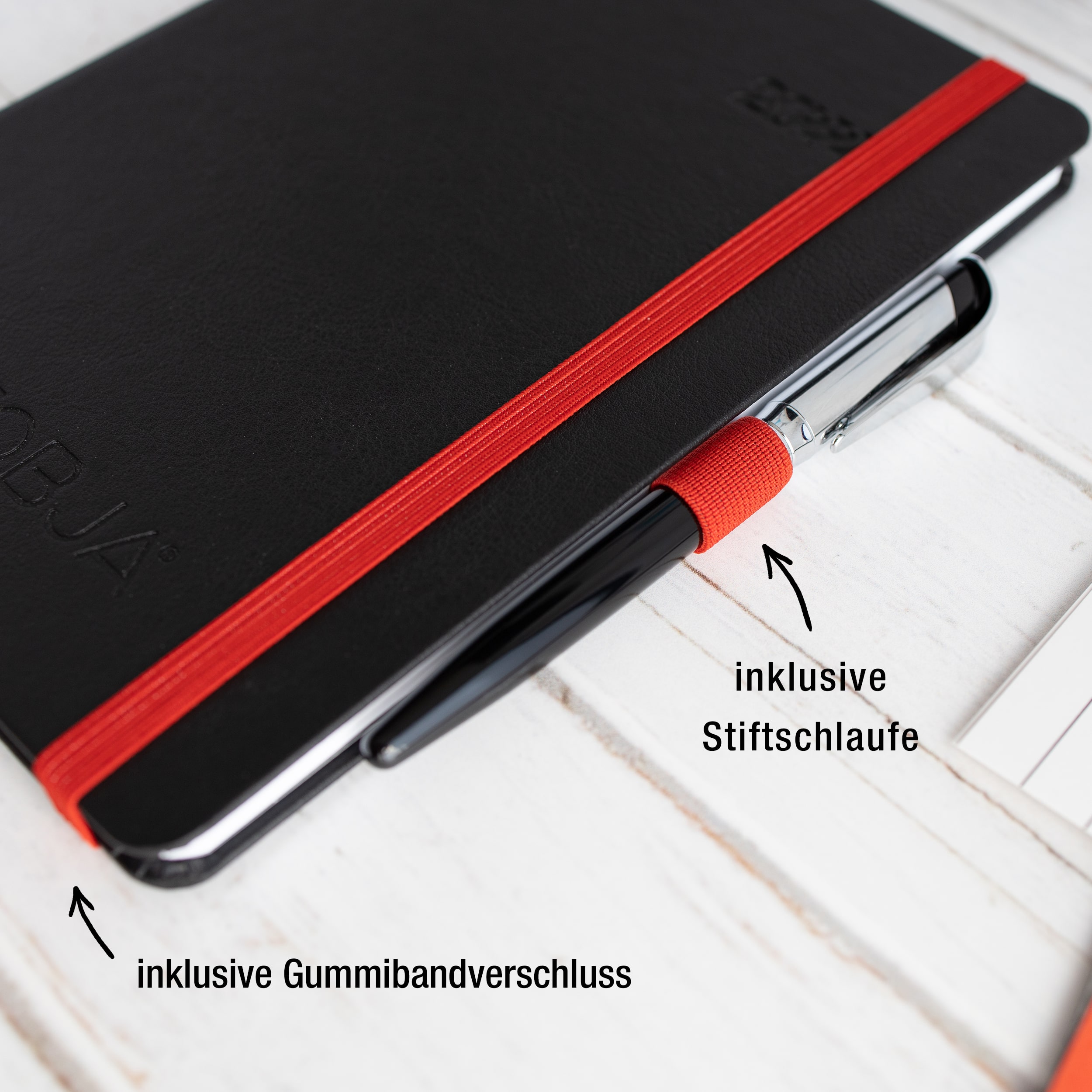 Buchkalender 2026 A5 "Black Business" Buchkalender 2026 A5 "Black Business"