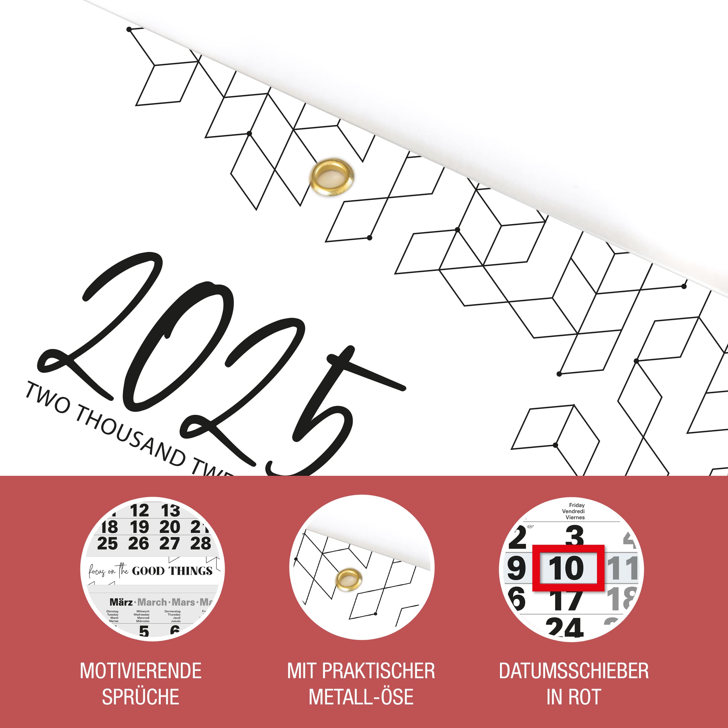 5 Monatskalender 2025 "Motivation Moments"