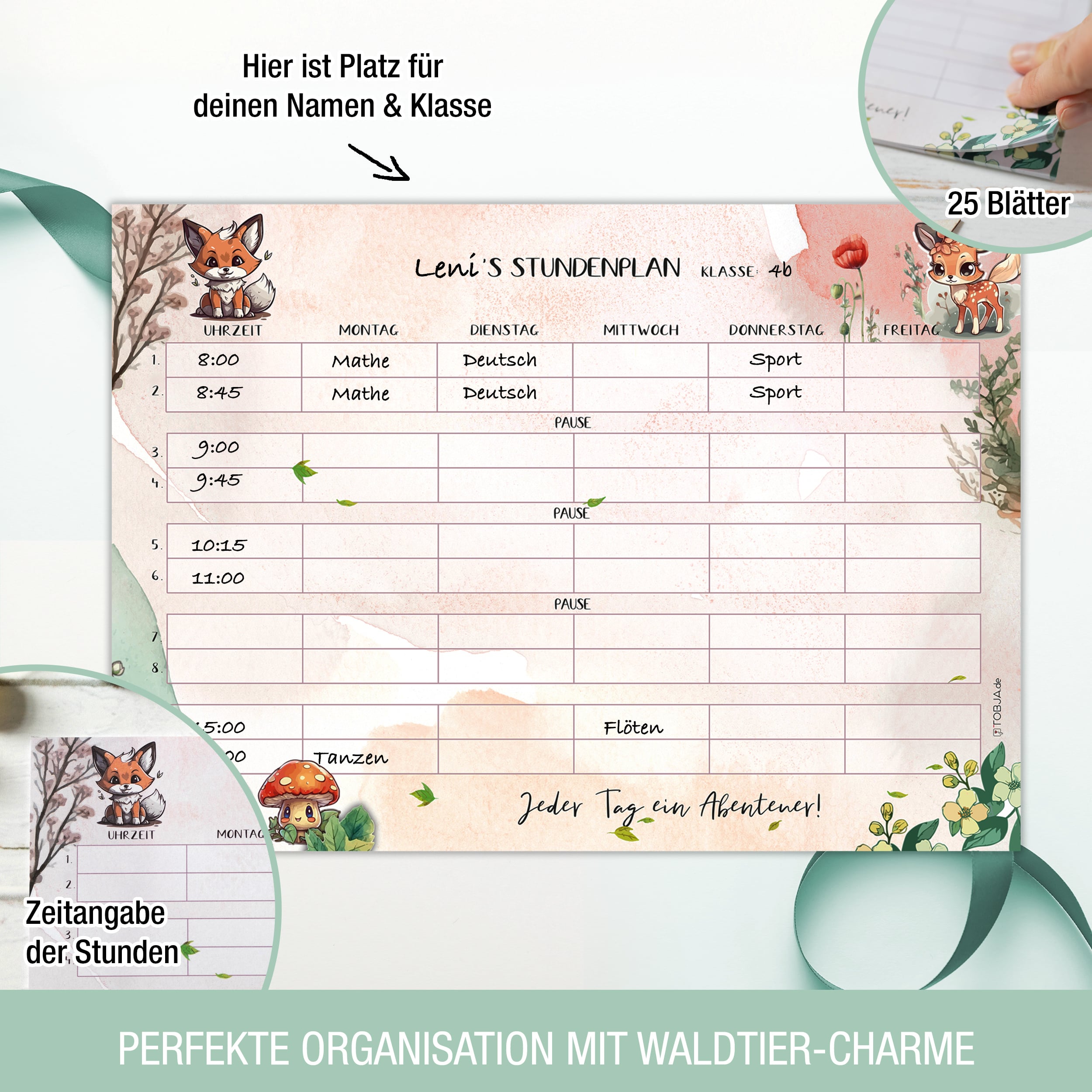 Kinder Stundenplan mit tierischem Spaßgarant! Kinder Stundenplan mit tierischem Spaßgarant!