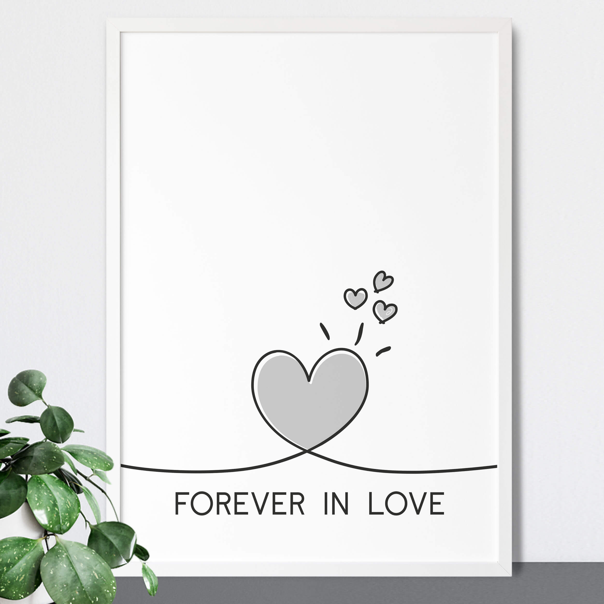Feelings Poster Set "Weiß Versatz" Feelings Poster Set "Weiß Versatz"