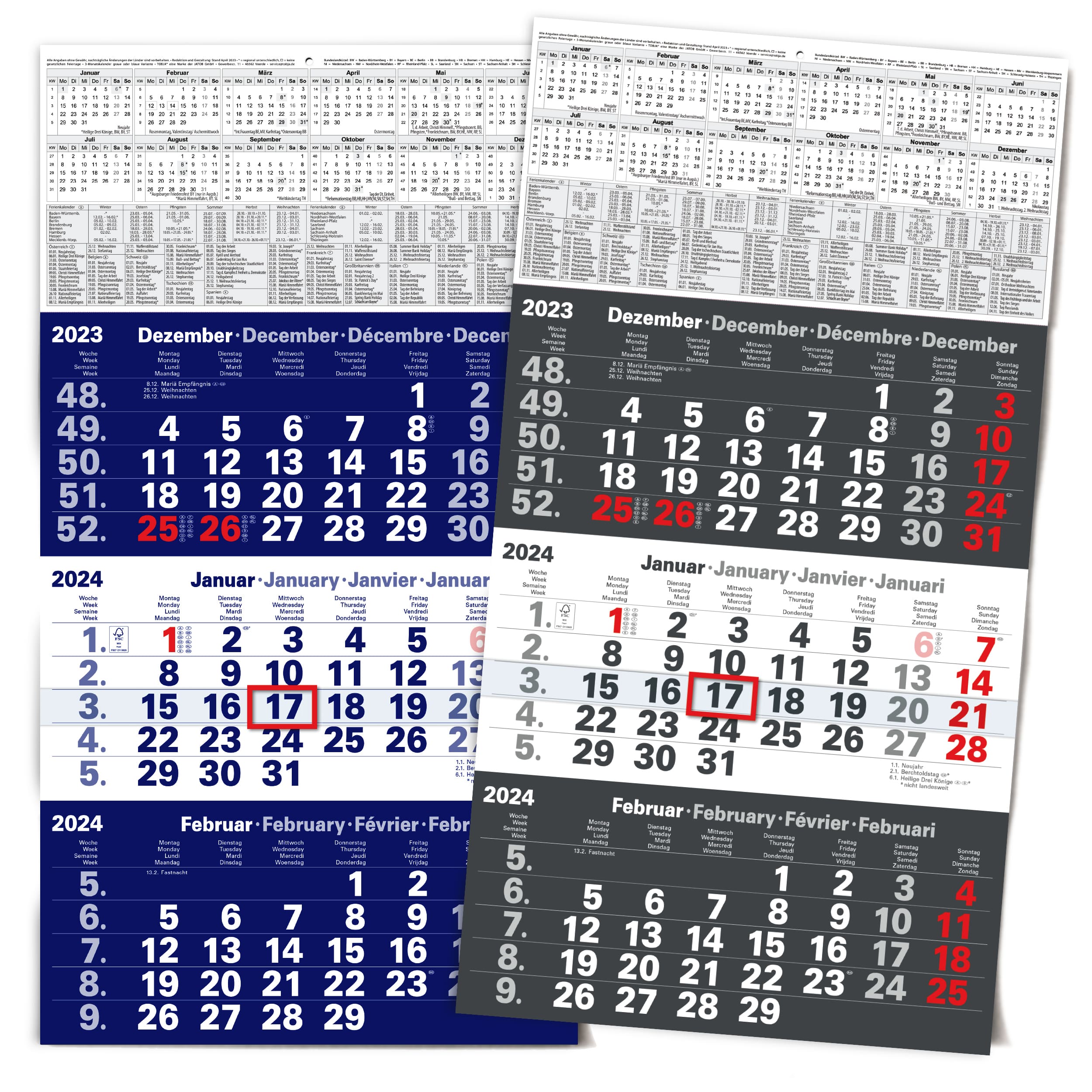 Sticker für Kalender 3er-Set „Termine