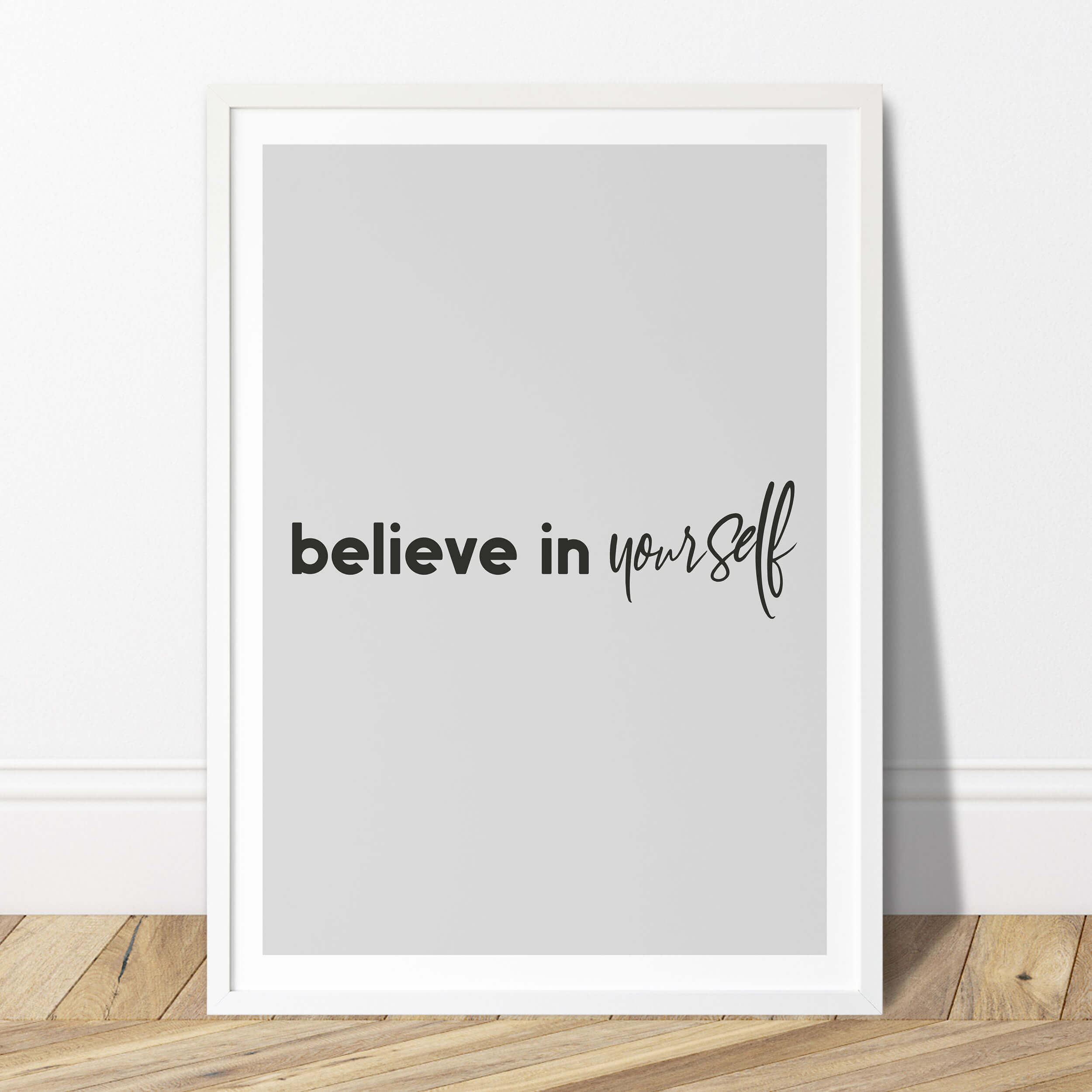 Poster Set 4er Motivation schwarz weiß Poster Set 4er Motivation schwarz weiß