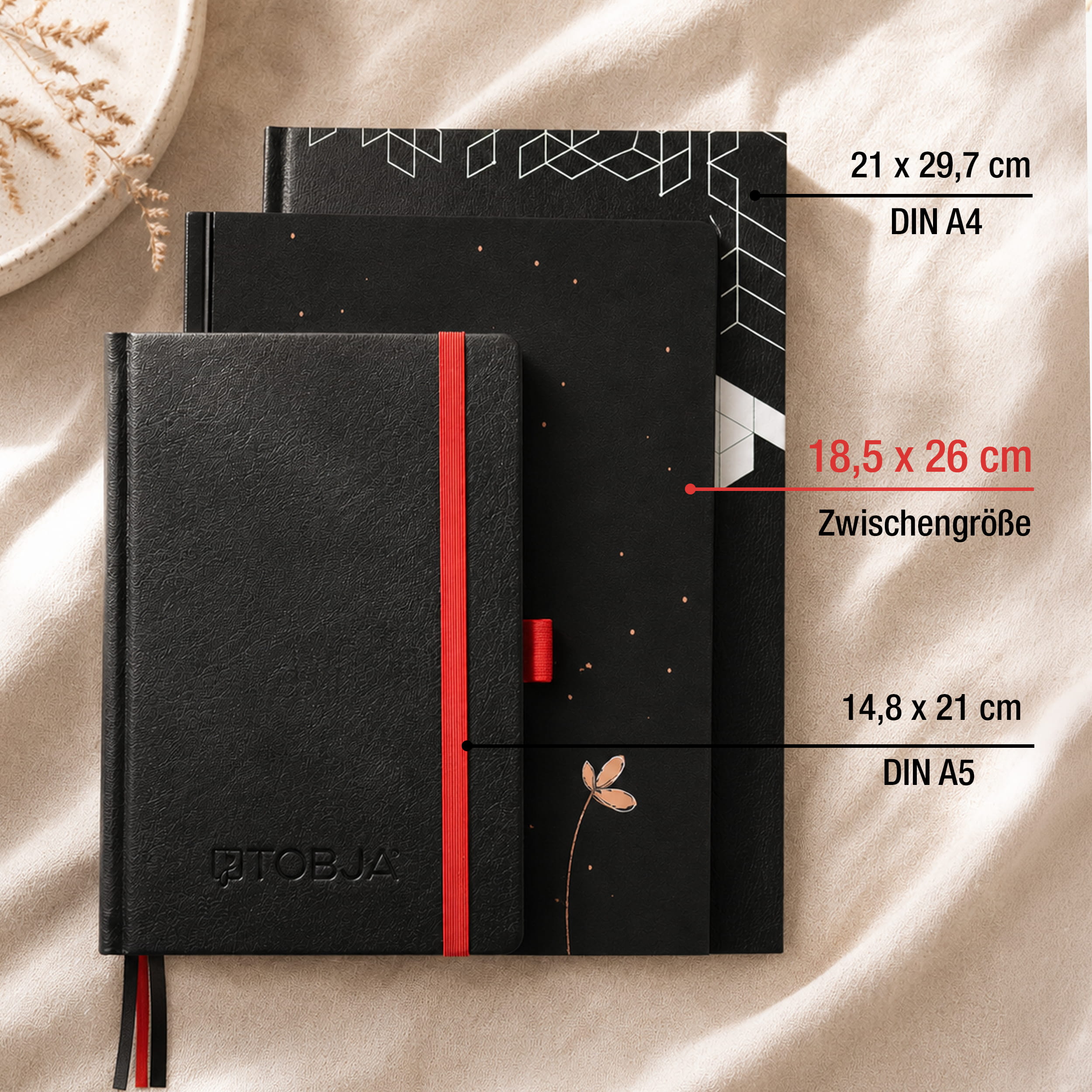 Buchkalender 2027 OptiPlaner Noir schwarz