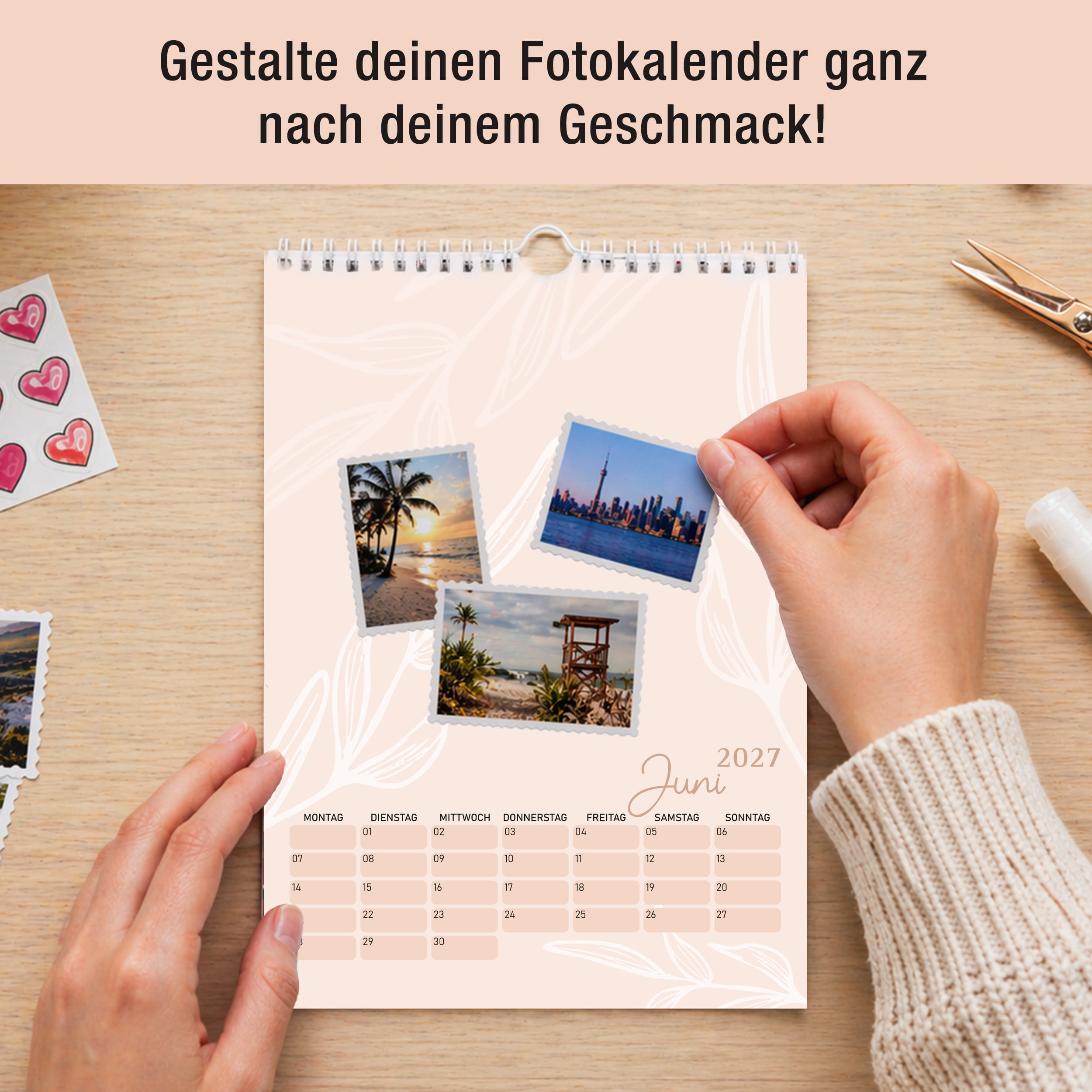 DIY Foto-Kalender 2027 Bloom A5