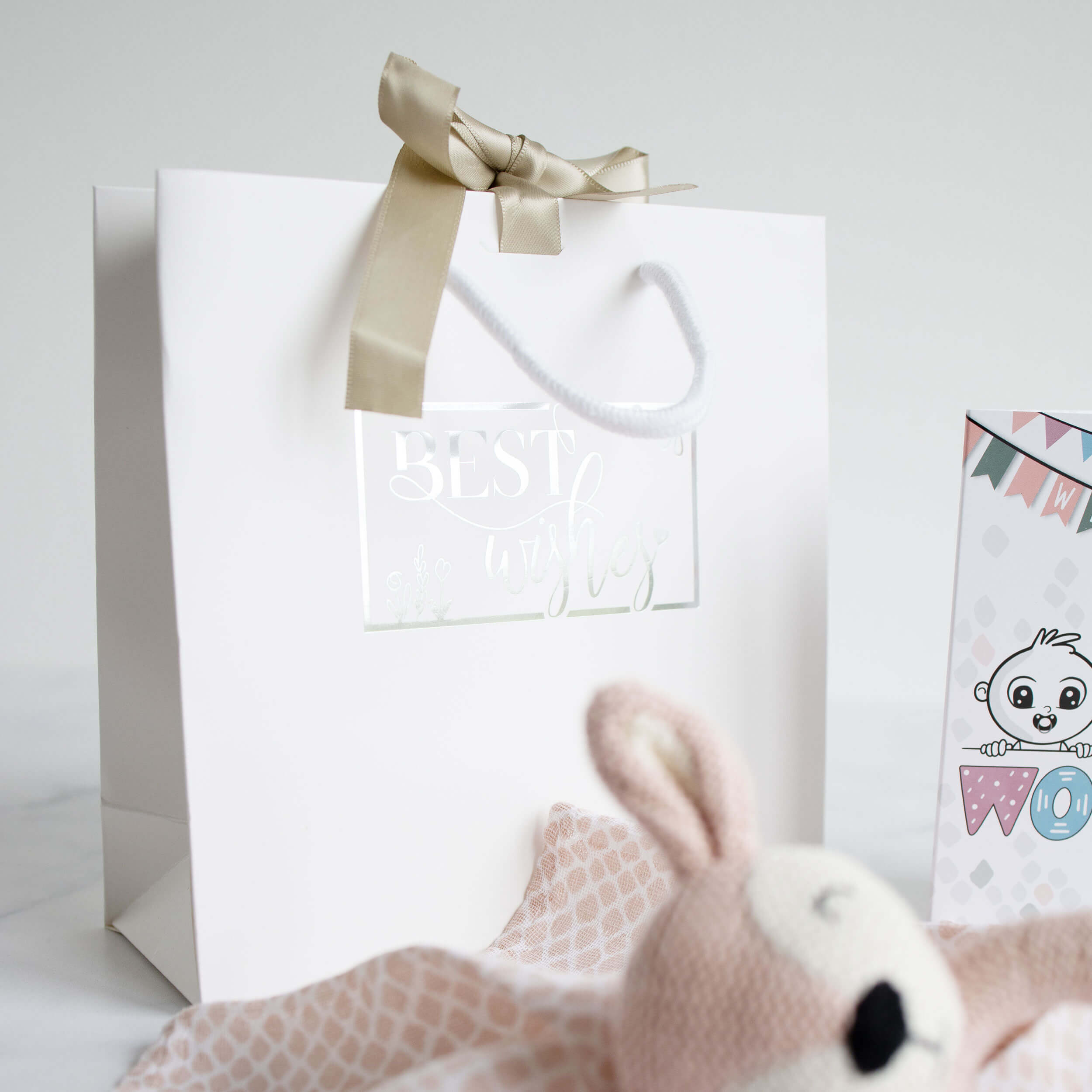 Baby Geschenkset Mädchen "Rassel"