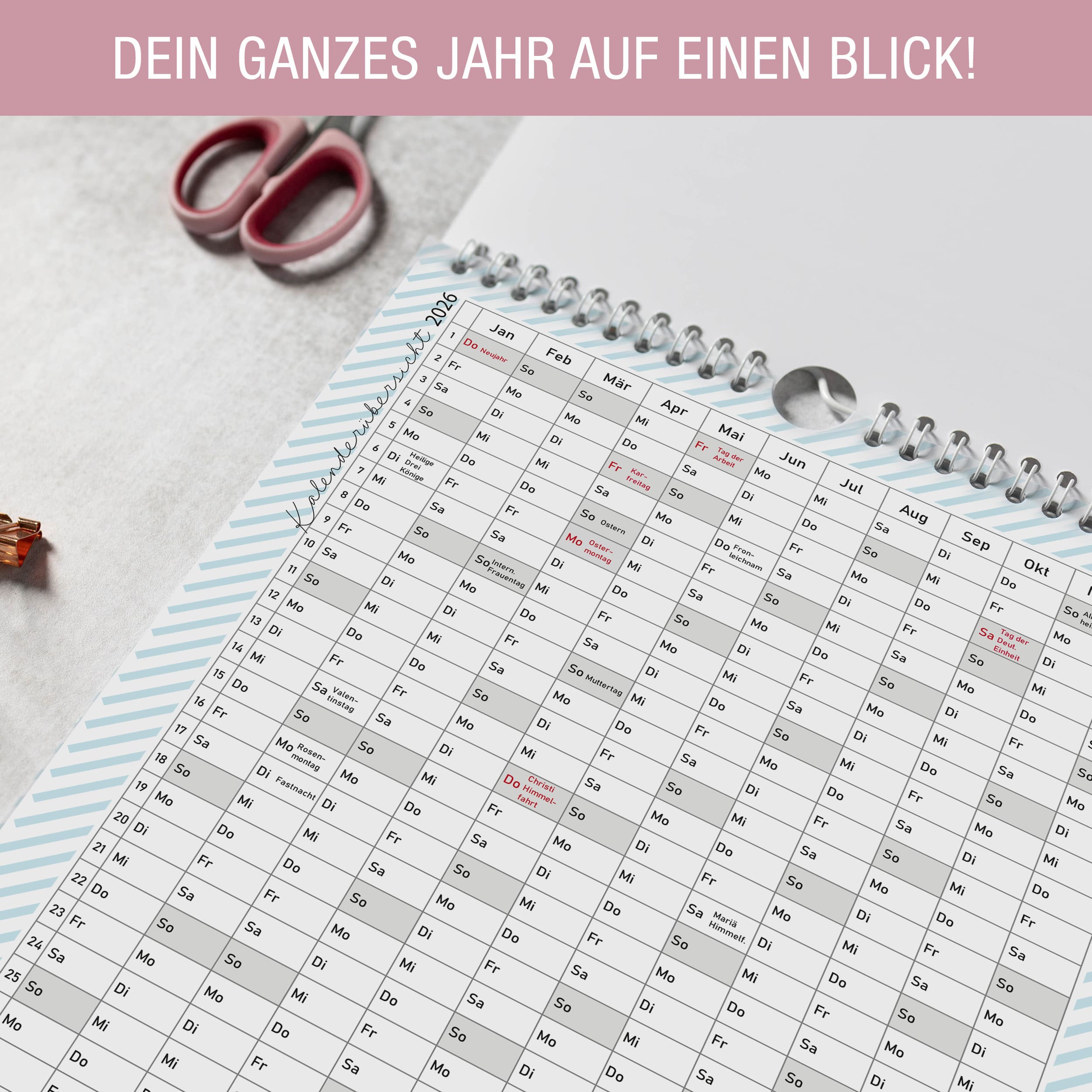 Paarkalender 2026