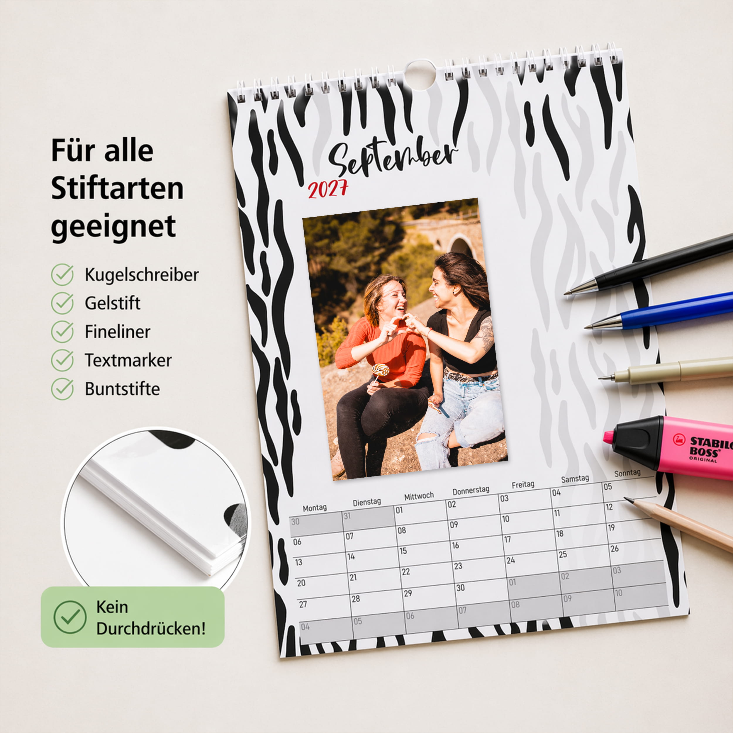 DIY Foto-Kalender 2027 Ink A5