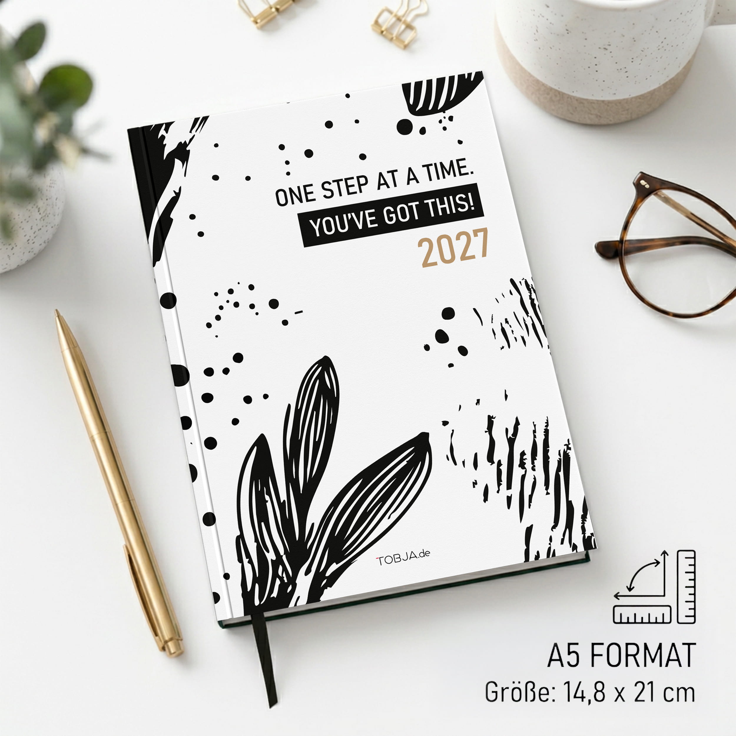 PlanWise Ink Buchkalender 2027 A5