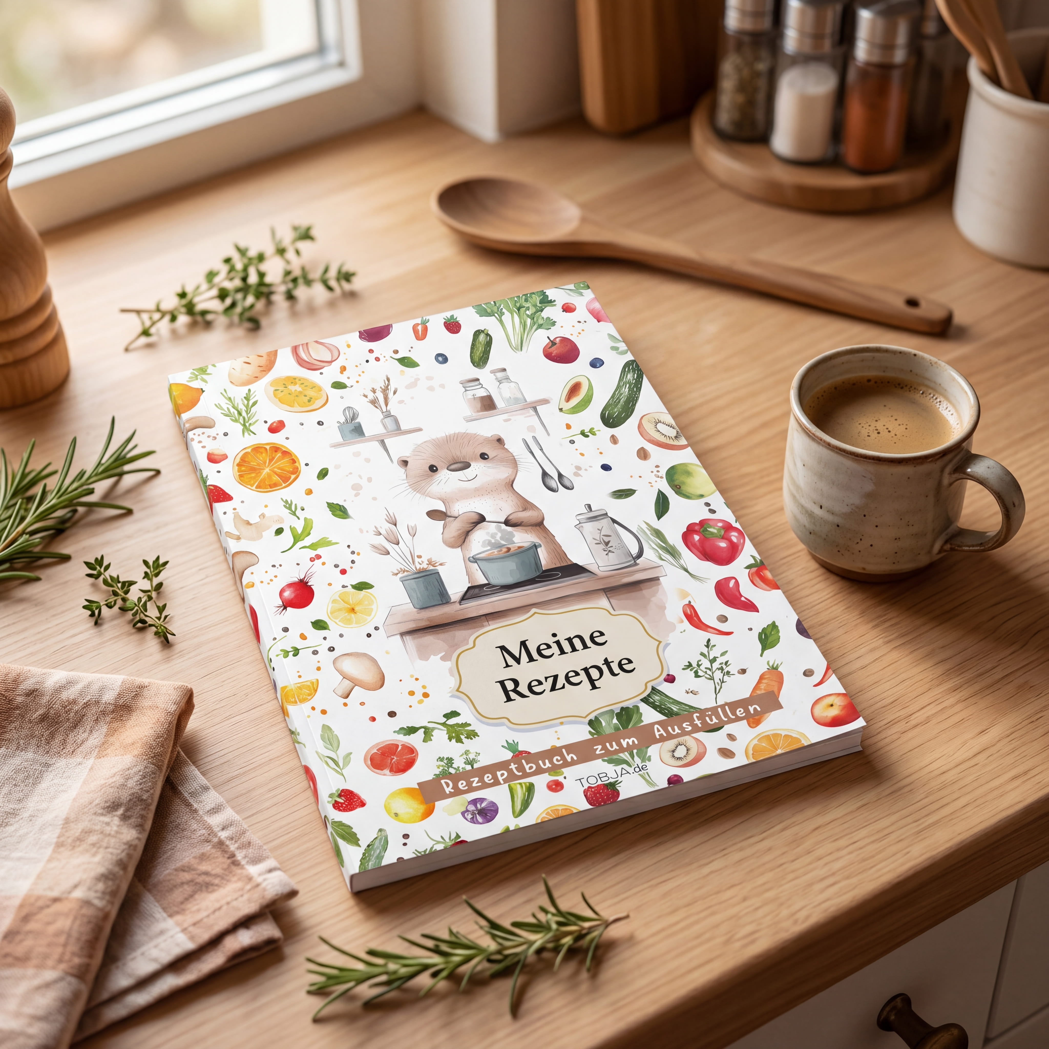 Rezeptbuch "Otterliebe" A5