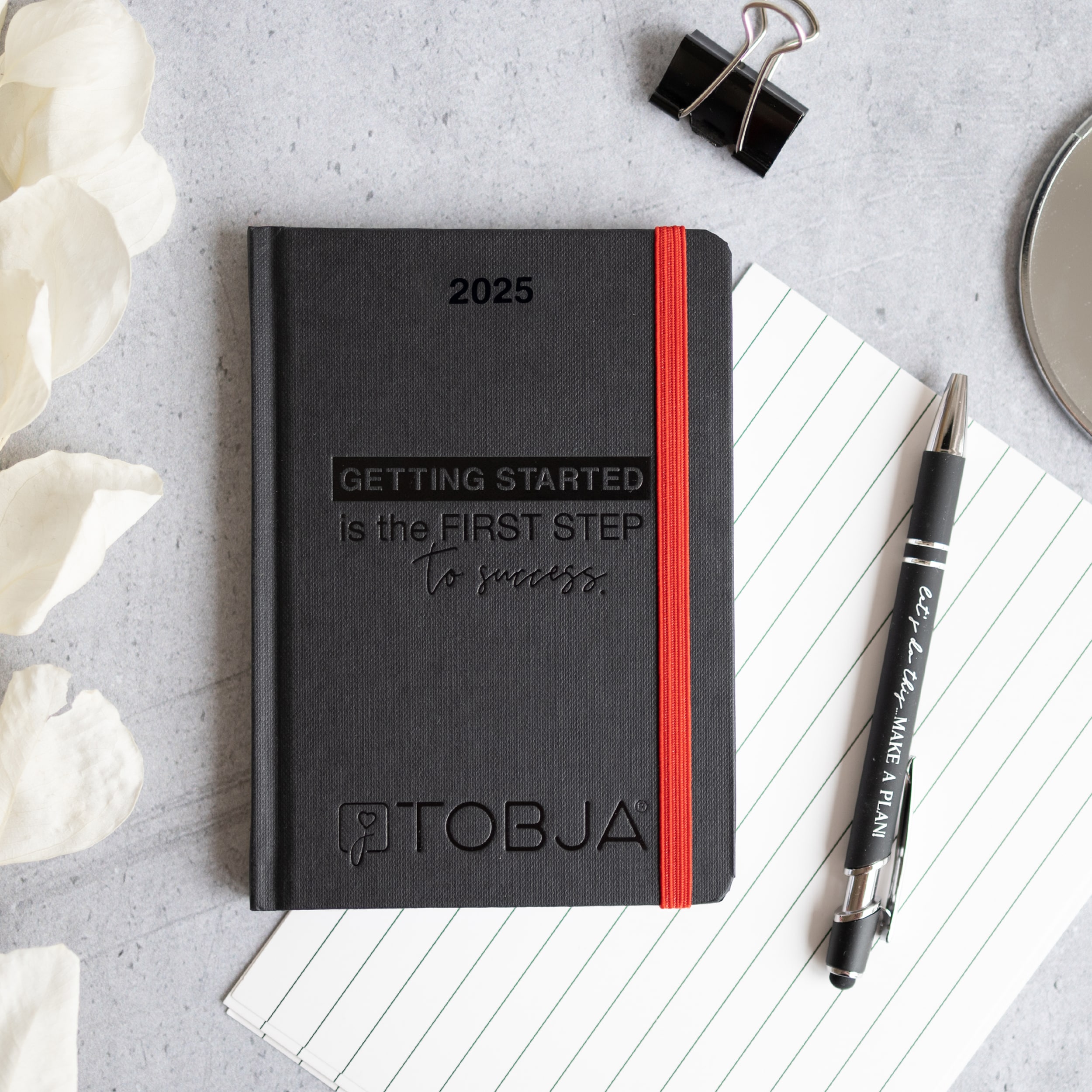 Taschenkalender 2025 A6 "Black Success" Taschenkalender 2025 A6 "Black Success"