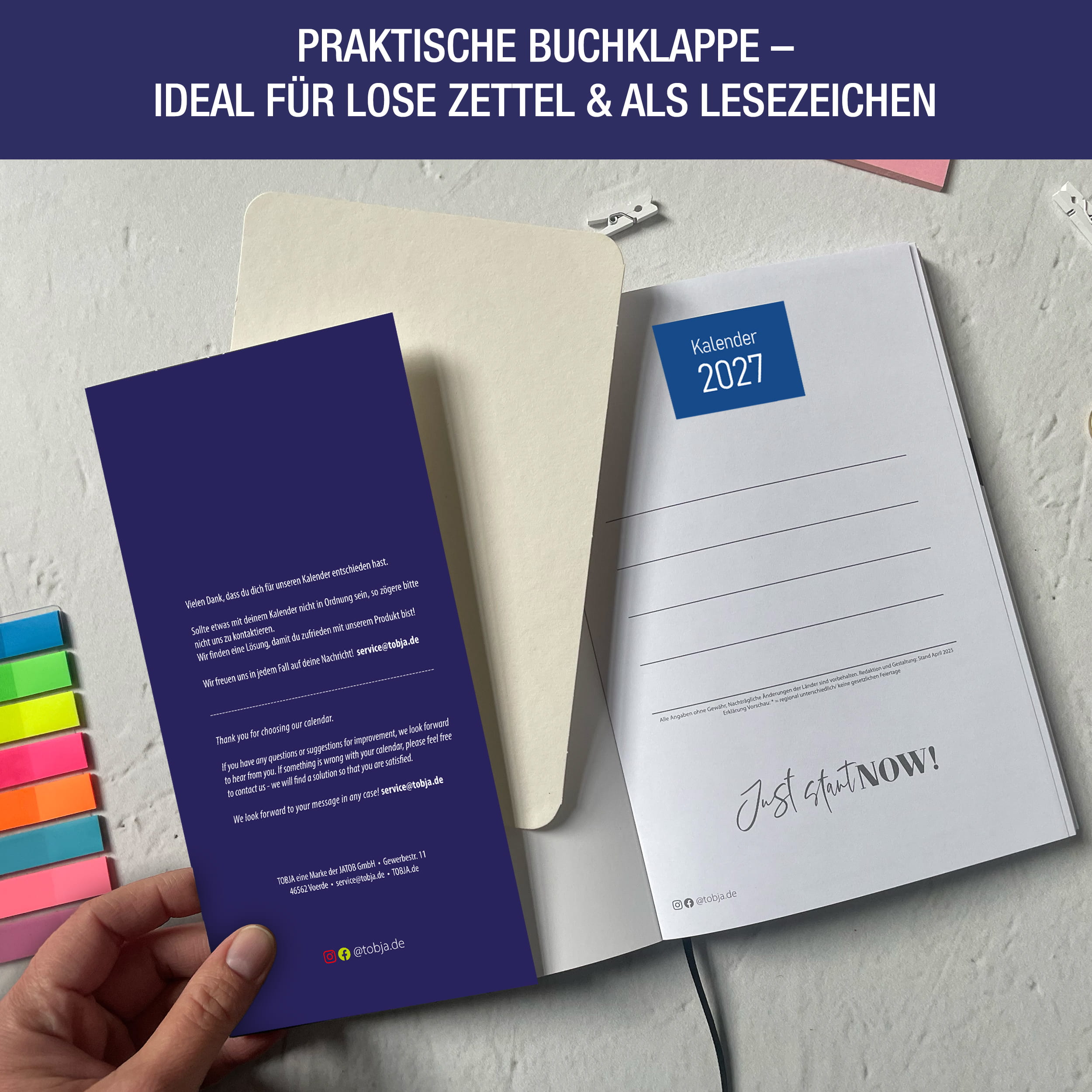 Praxisplaner 2027 A5 Blue Pop