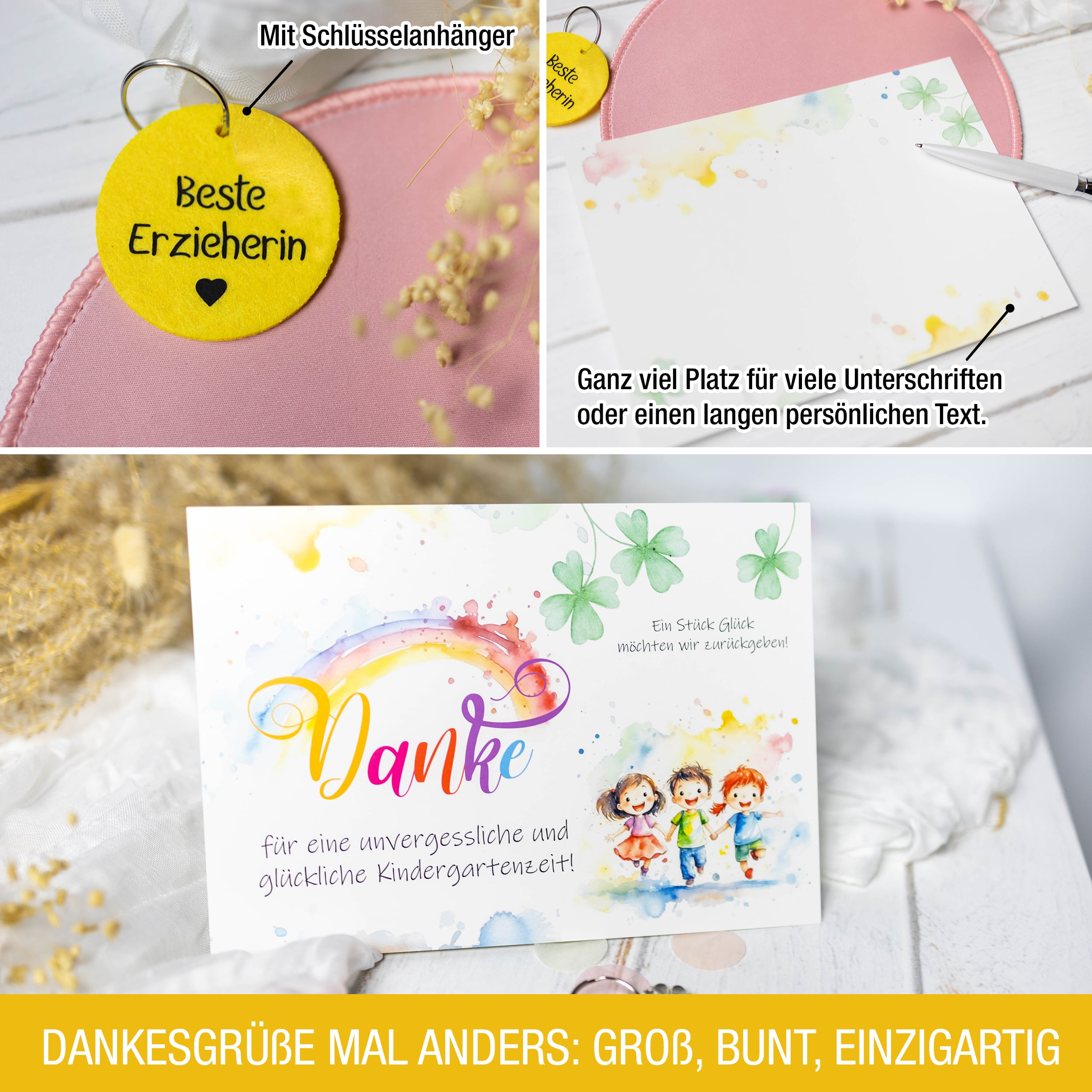 Abschiedsgeschenk Erzieherin personalisiert