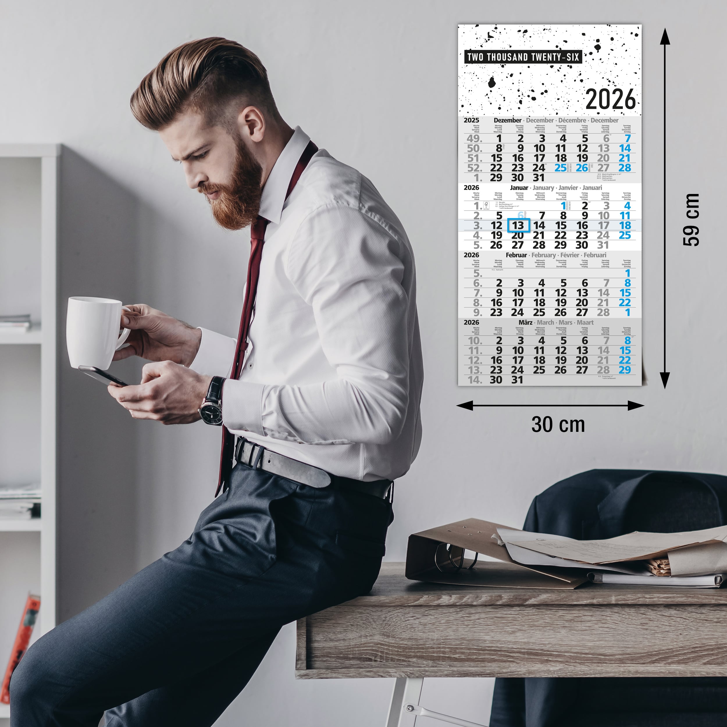 4-Monatskalender 2026 Design 4-Monatskalender 2026 Design