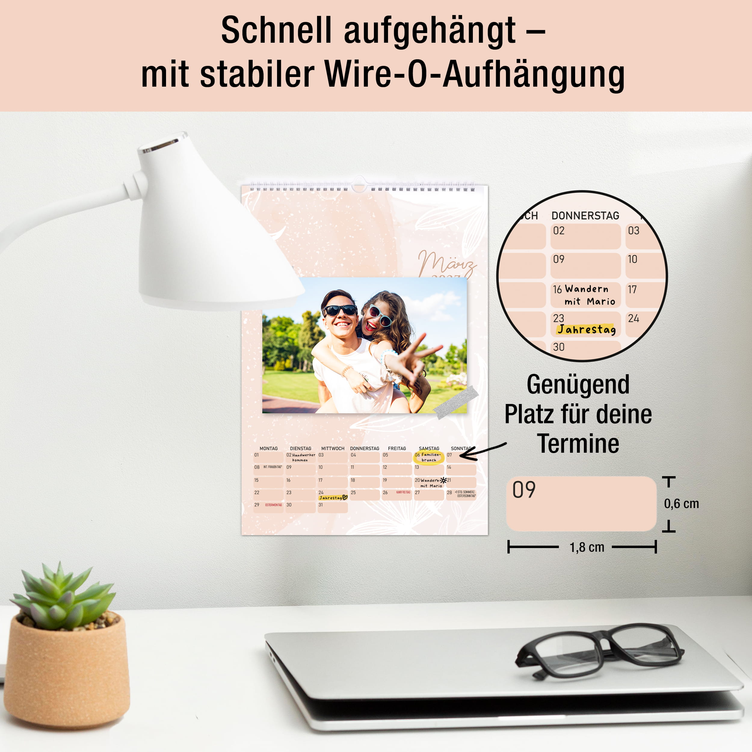 DIY Foto-Kalender 2027 Bloom A5