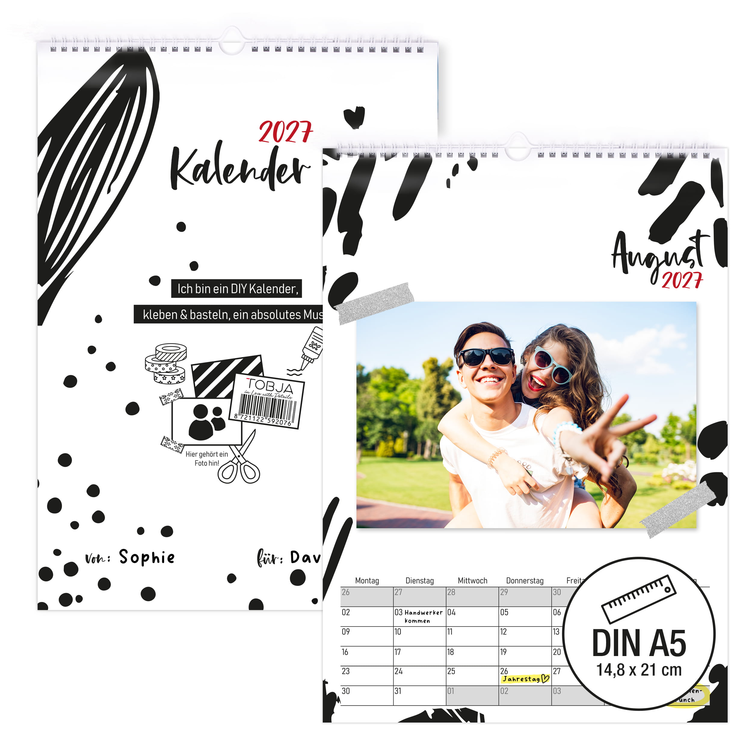 DIY Foto-Kalender 2027 Ink A5