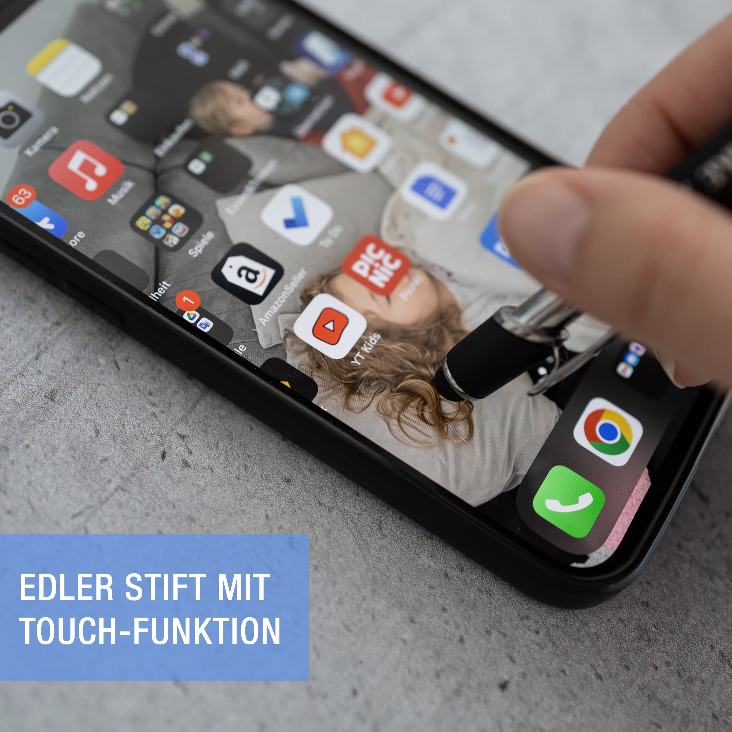 A5 Buchkalender 2026 Nero Blau + Essential Kit