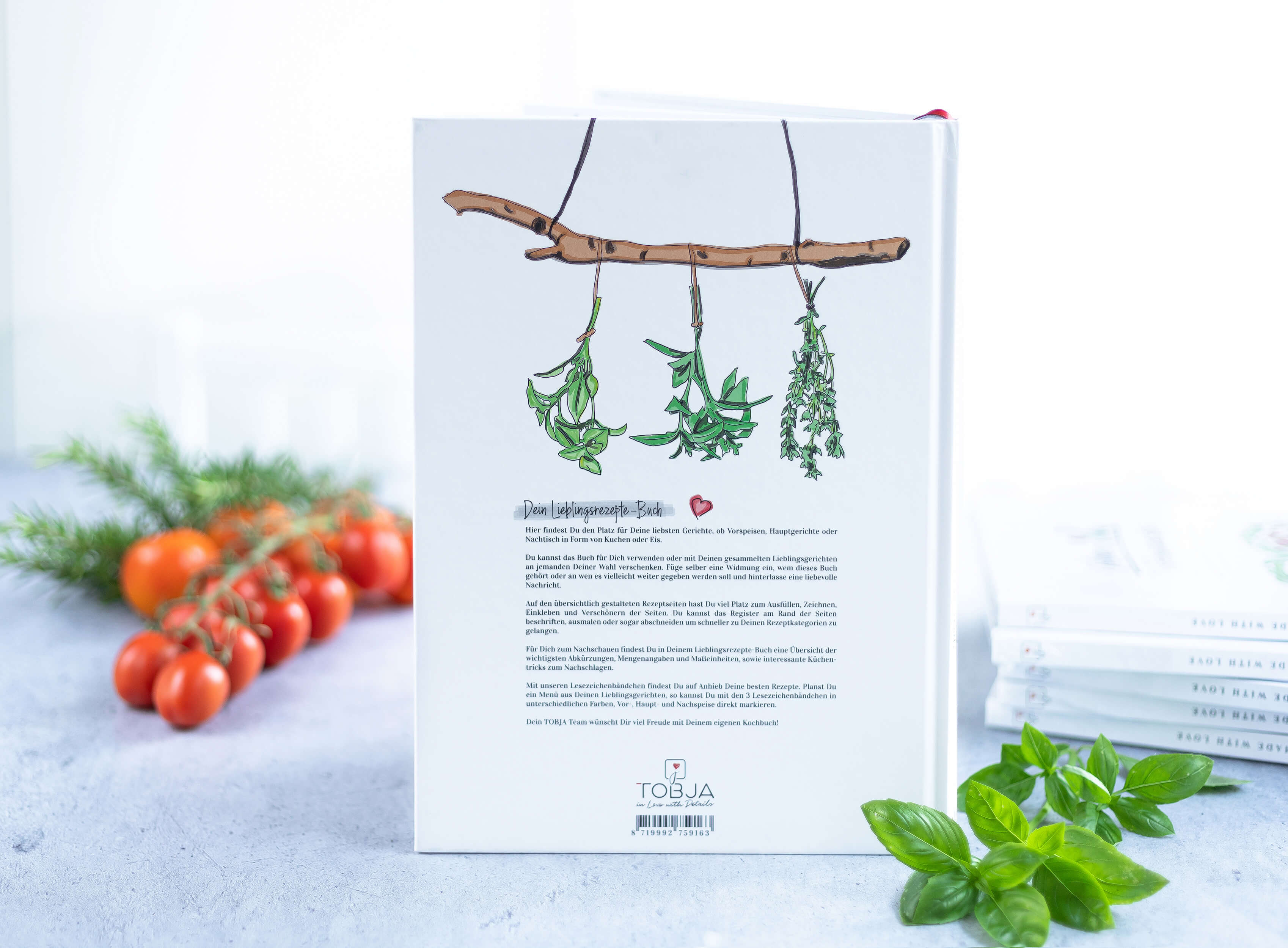 Rezeptbuch zum Selberschreiben & Selbstgestalten DIN A4