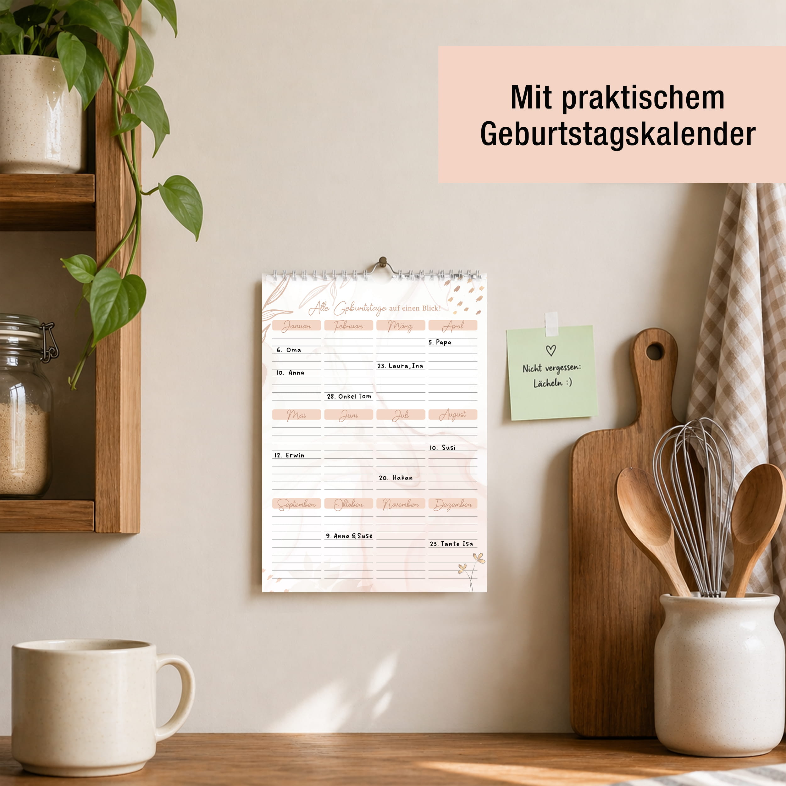DIY Foto-Kalender 2027 Bloom A5