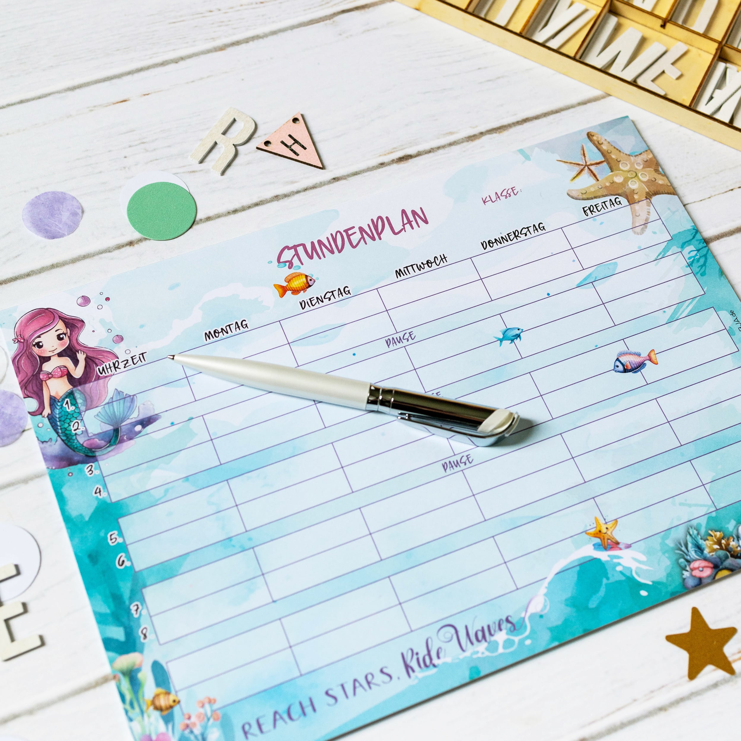 Stundenplan Block "Meerjungfrau" Stundenplan Block "Meerjungfrau"