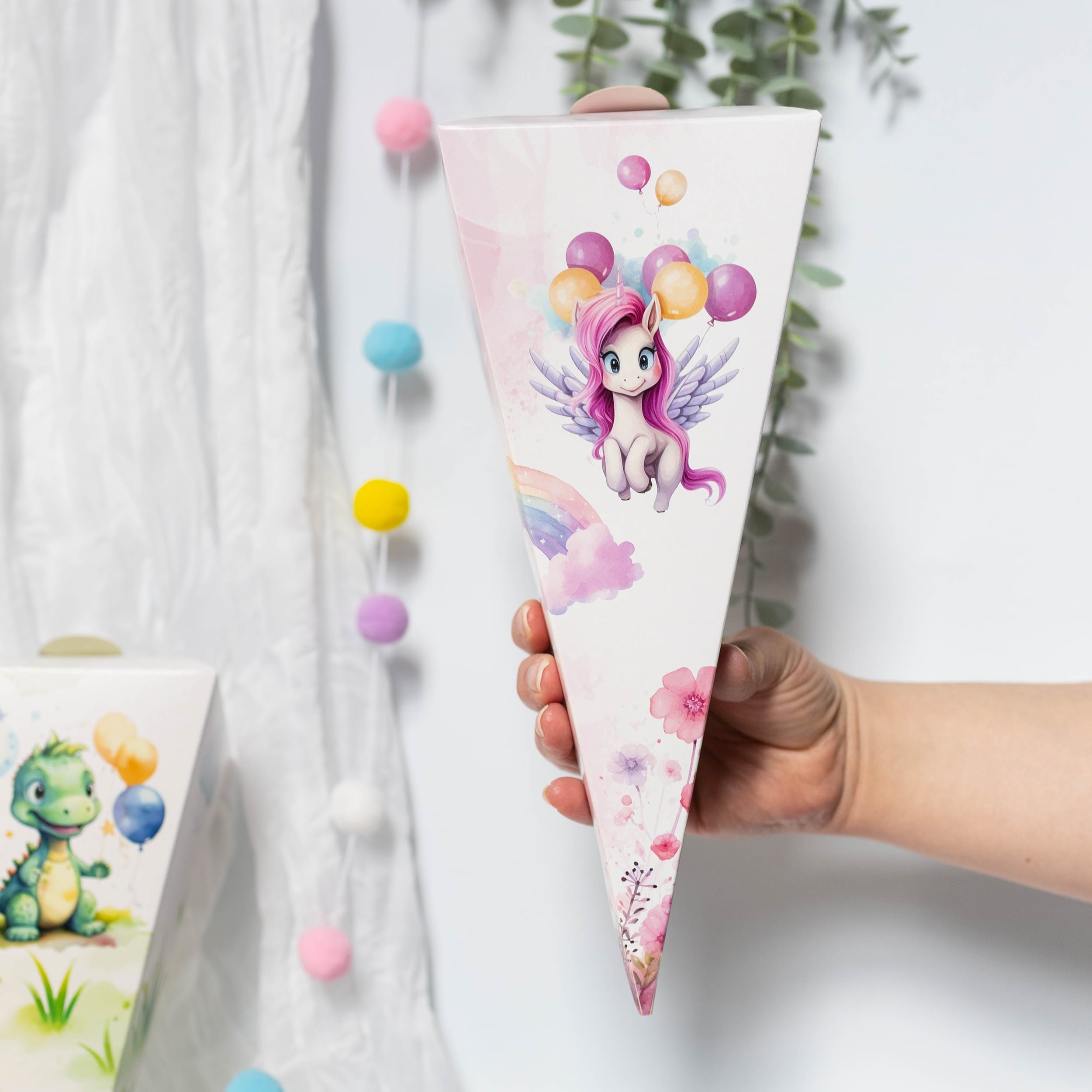 Geschwister-Schultüte Einhorn Geschwister-Schultüte Einhorn