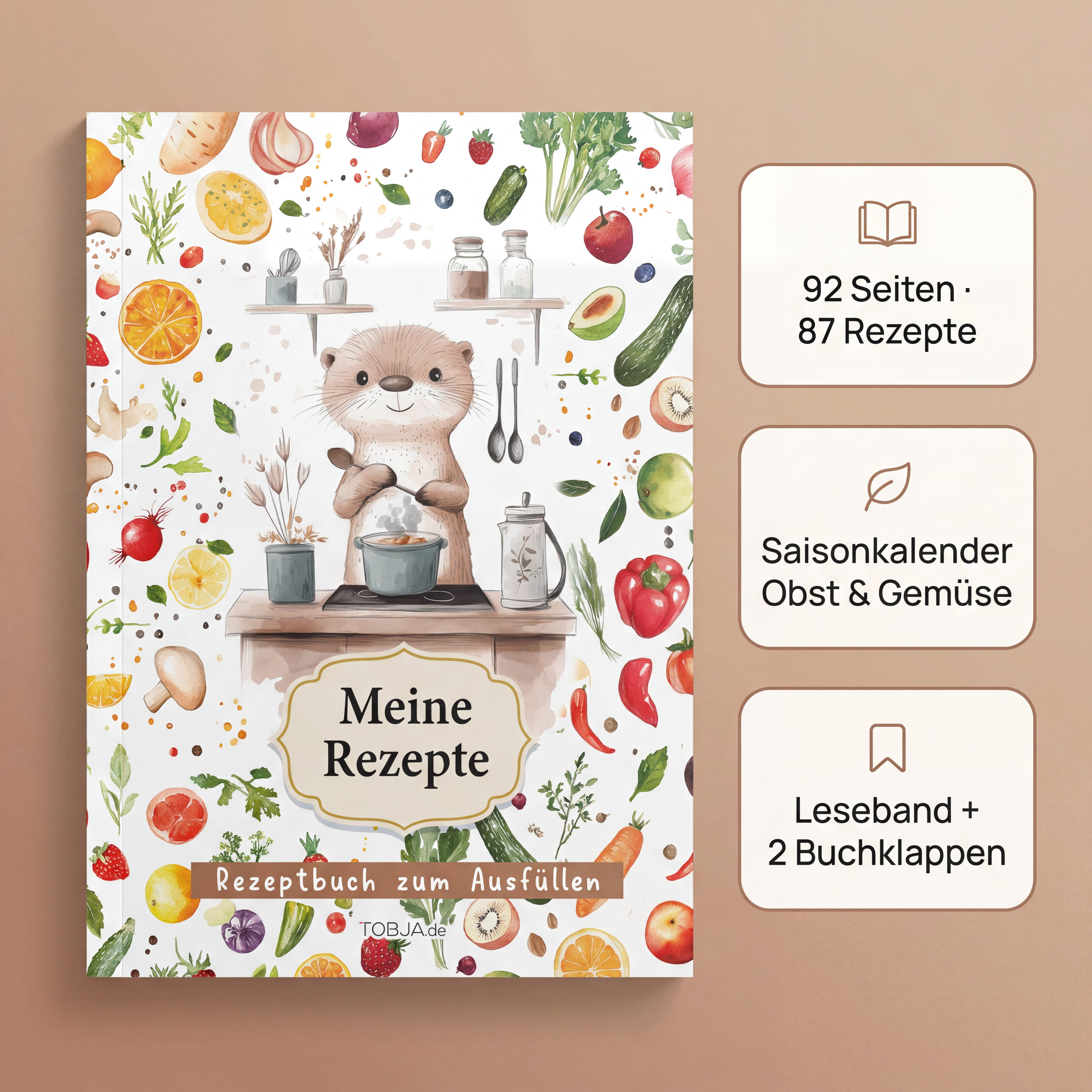 Rezeptbuch "Otterliebe" A5