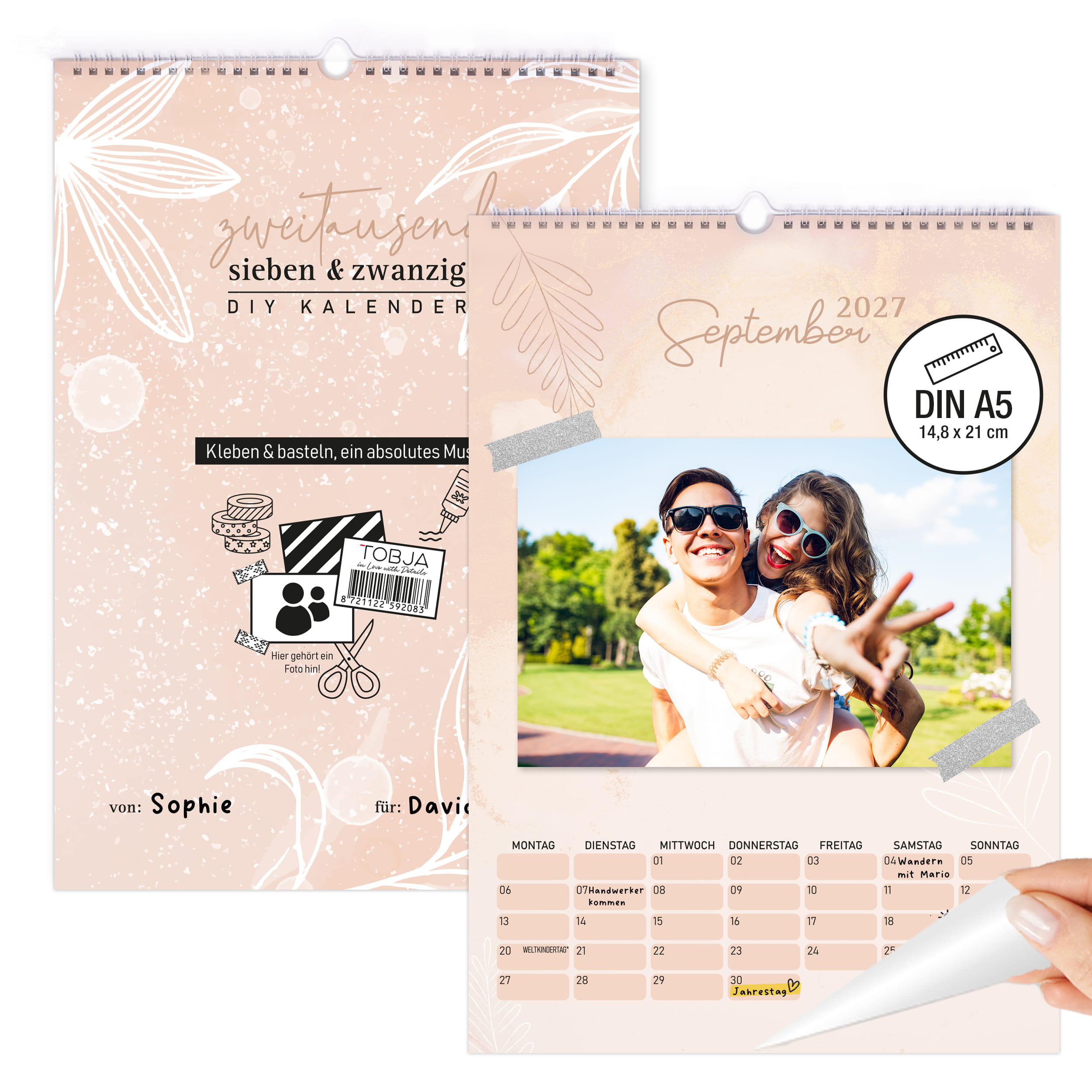 DIY Foto-Kalender 2027 Bloom A5