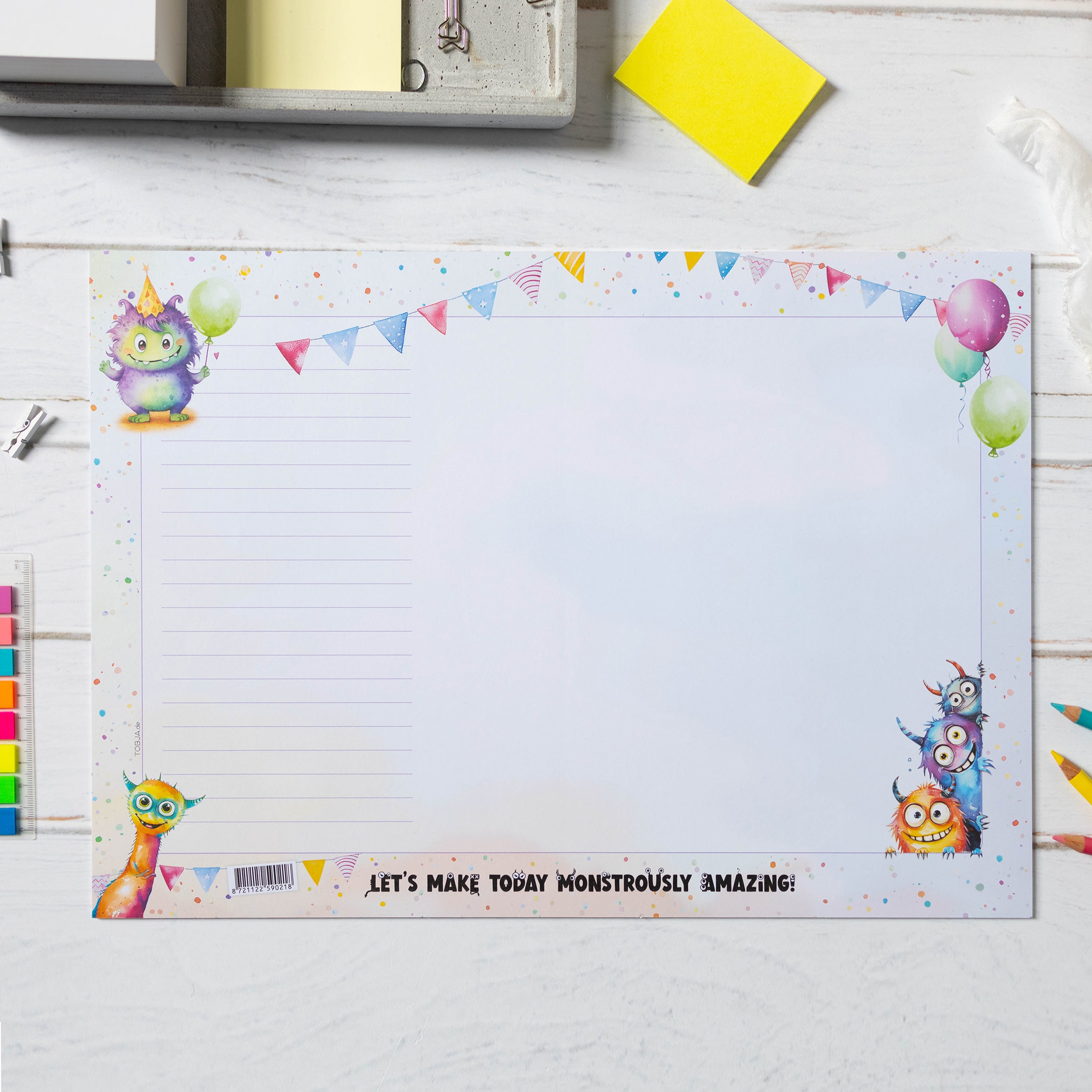 A3 Monster Schreibtischunterlage