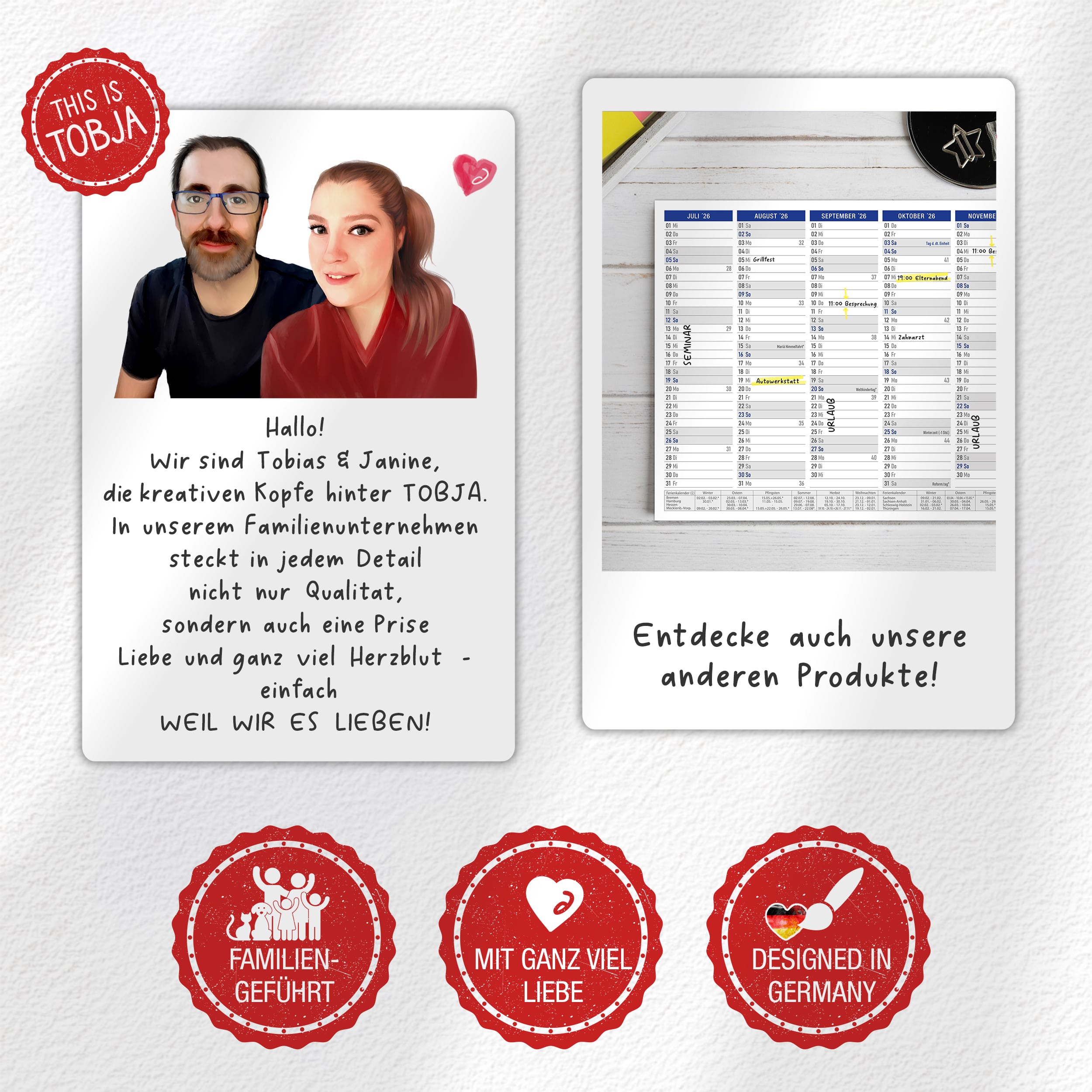 4-Monatskalender 2026 Design 4-Monatskalender 2026 Design