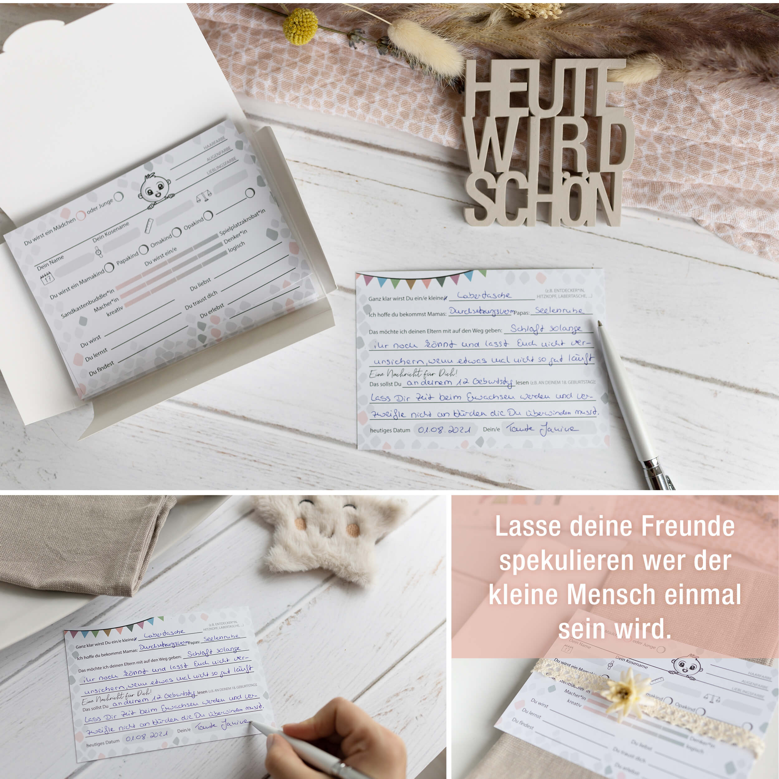 Babyparty Kartenspiel "Babyshower"