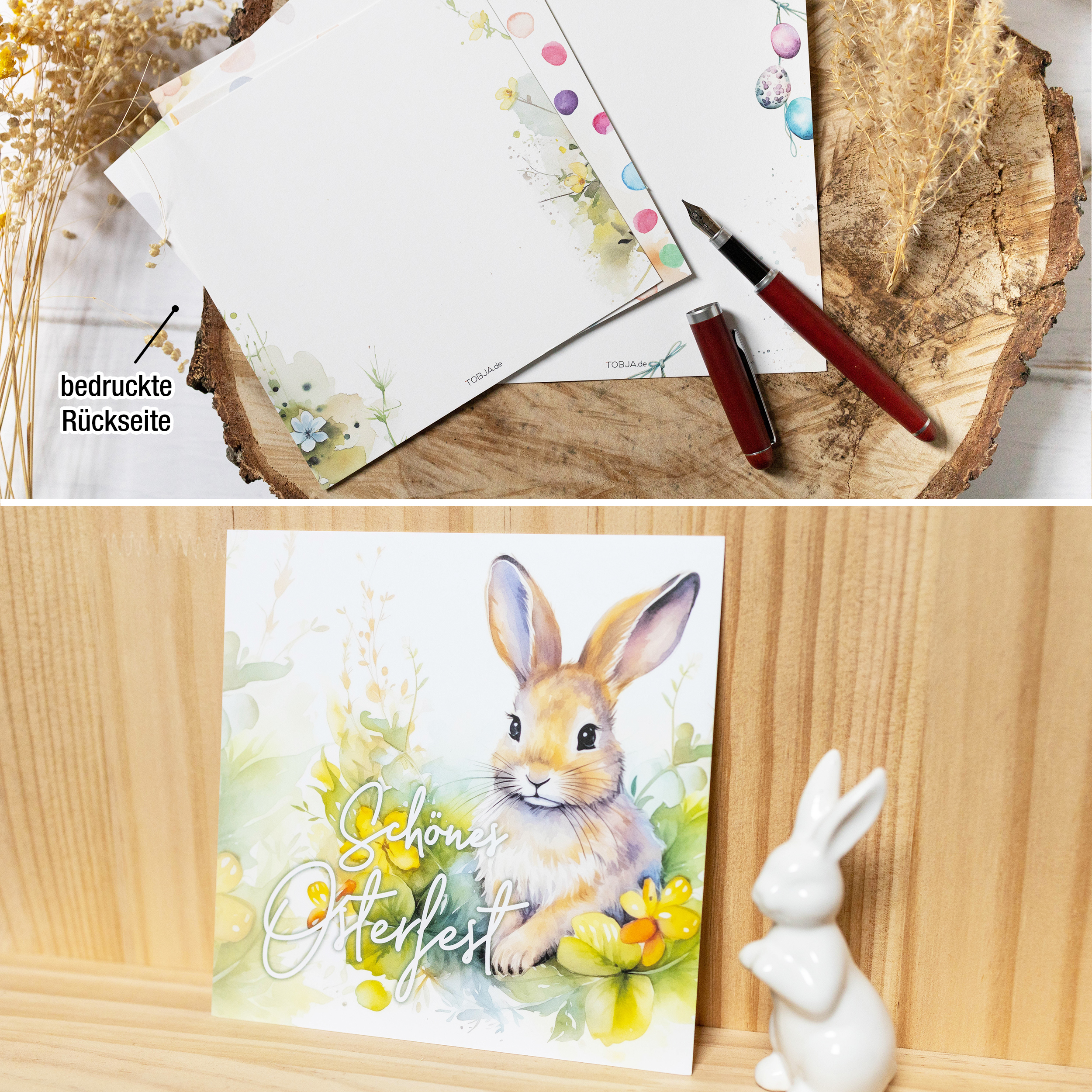Osterkarten XXL mit Umschlägen