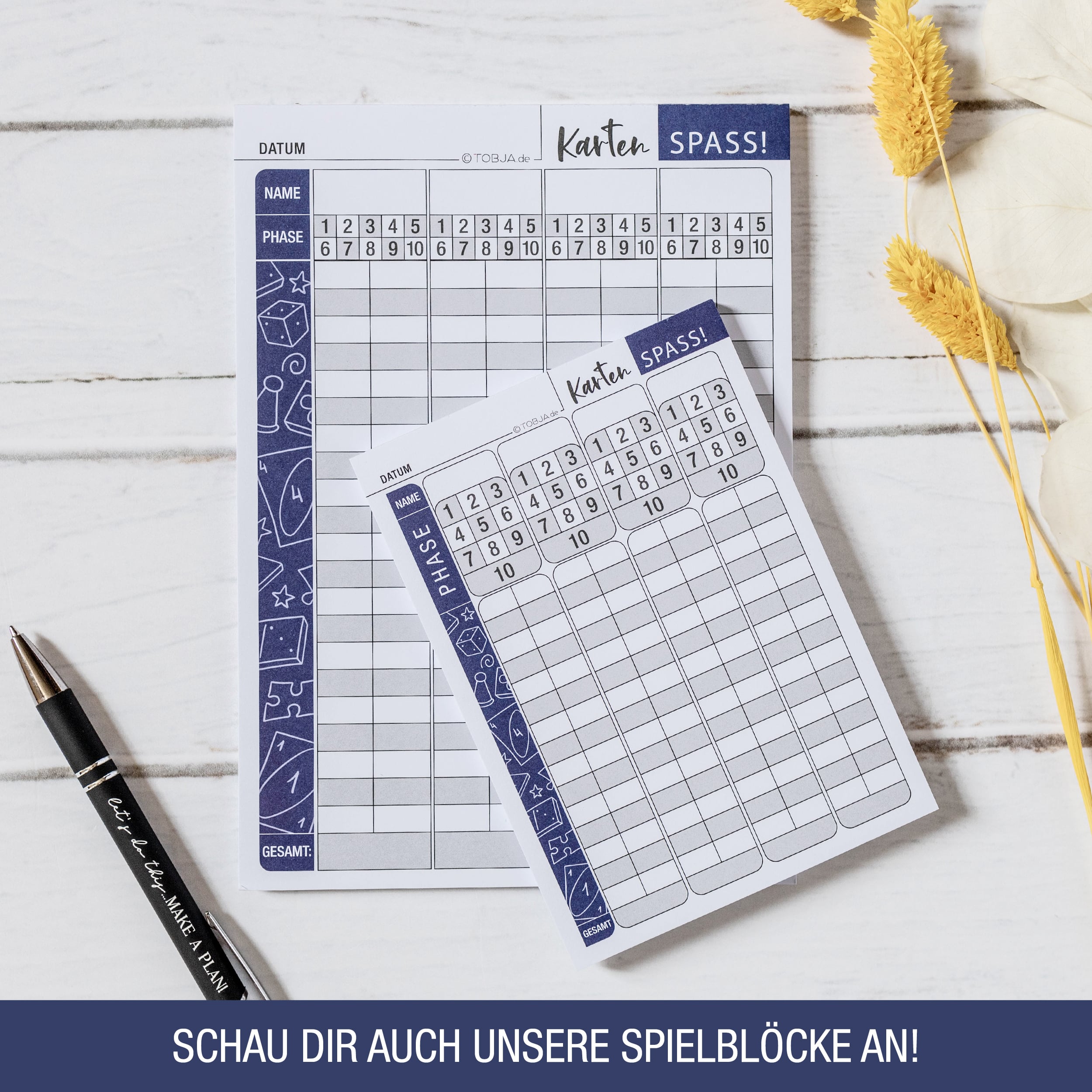 A6 Abwischbare Ersatzblätter Wertungsblatt