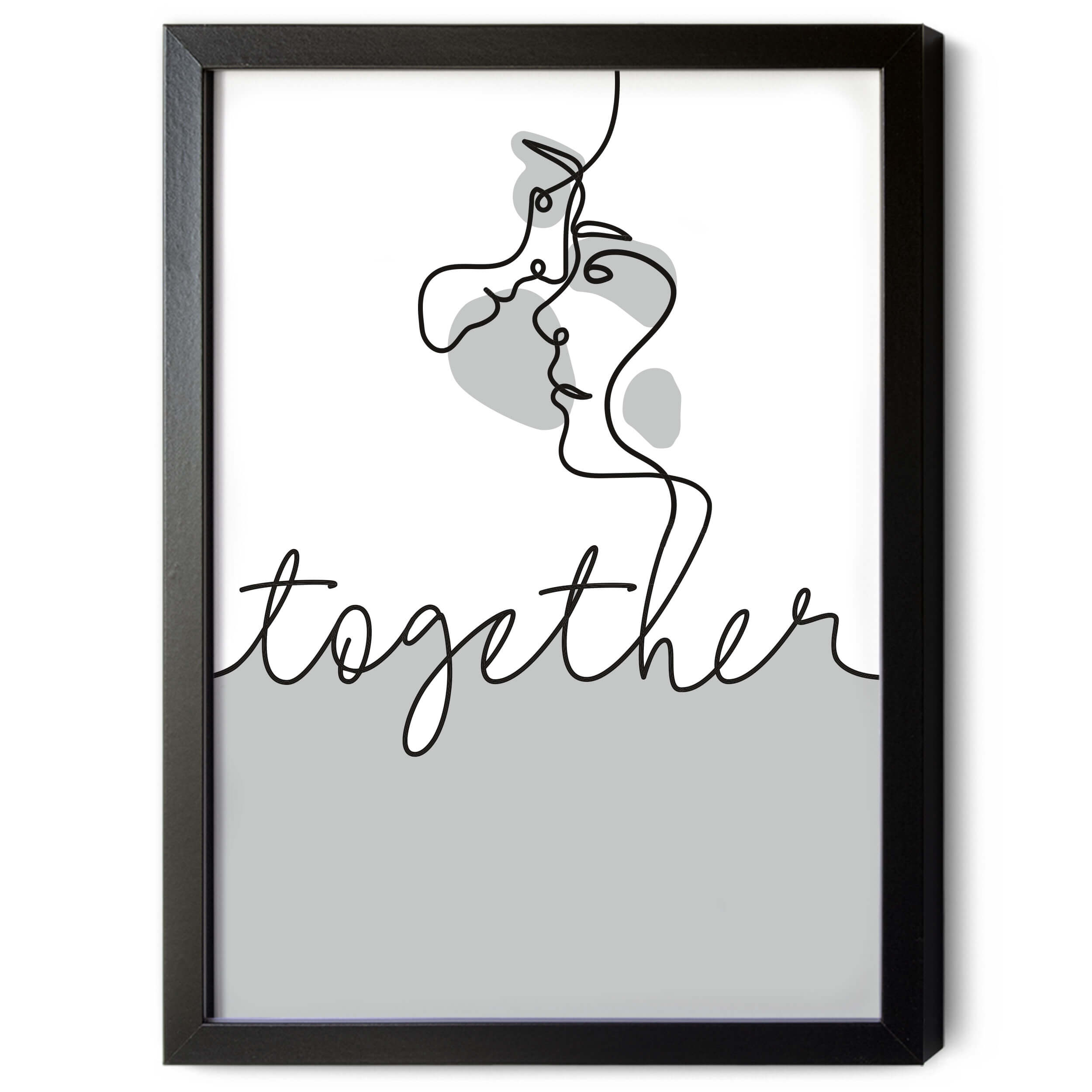 Feelings Poster Set "grau line" Feelings Poster Set "grau line"