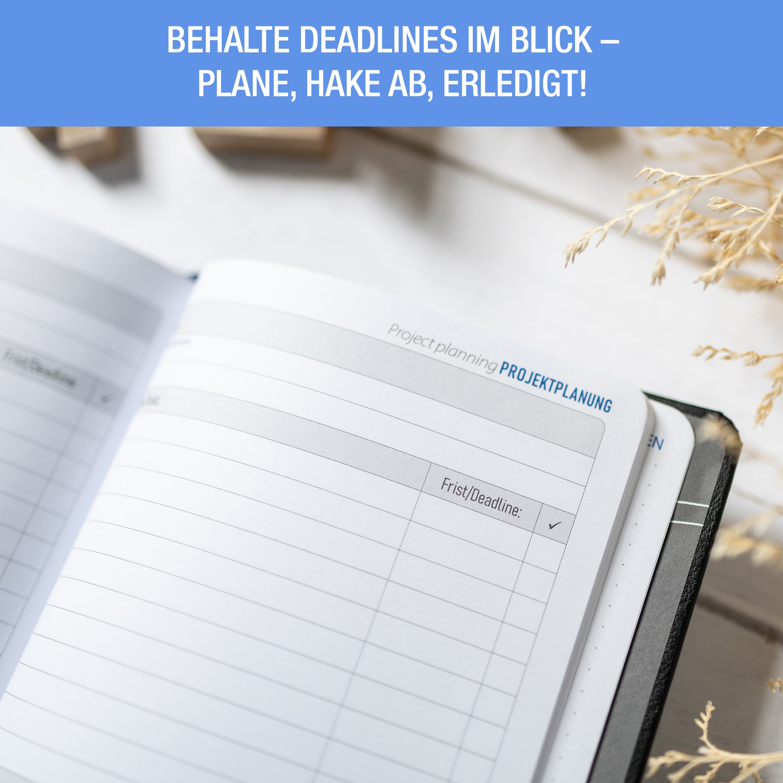 A5 Buchkalender 2026 Nero Blau A5 Buchkalender 2026 Nero Blau