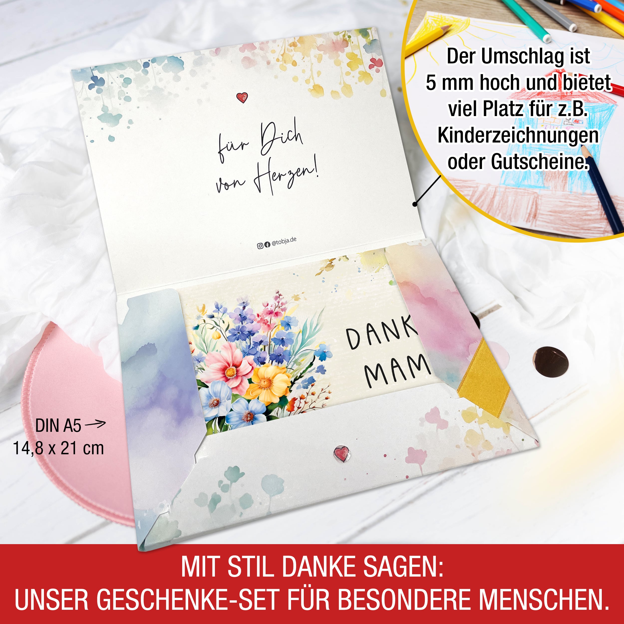 Geschenkset für Mama Personalisiert