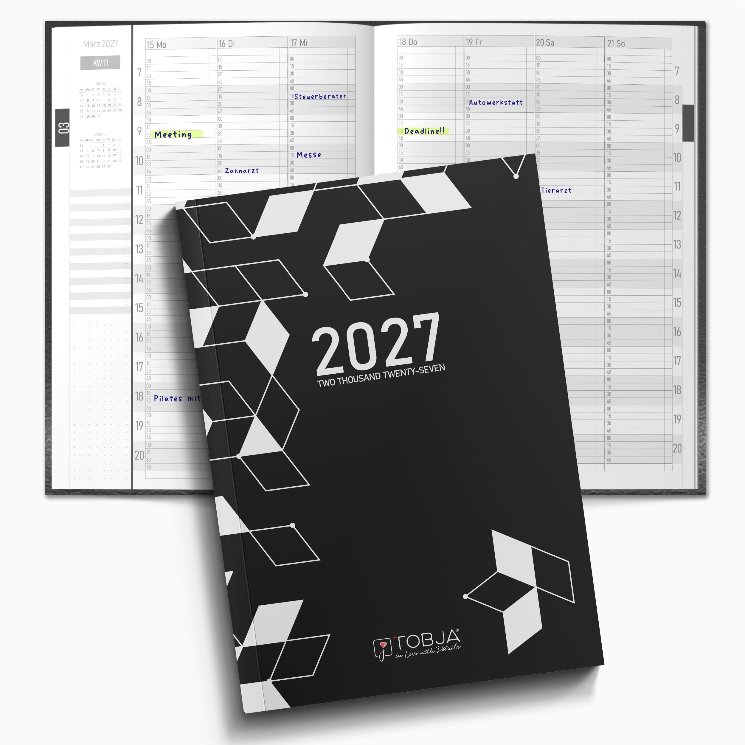 Praxisplaner 2027 A5 Mono