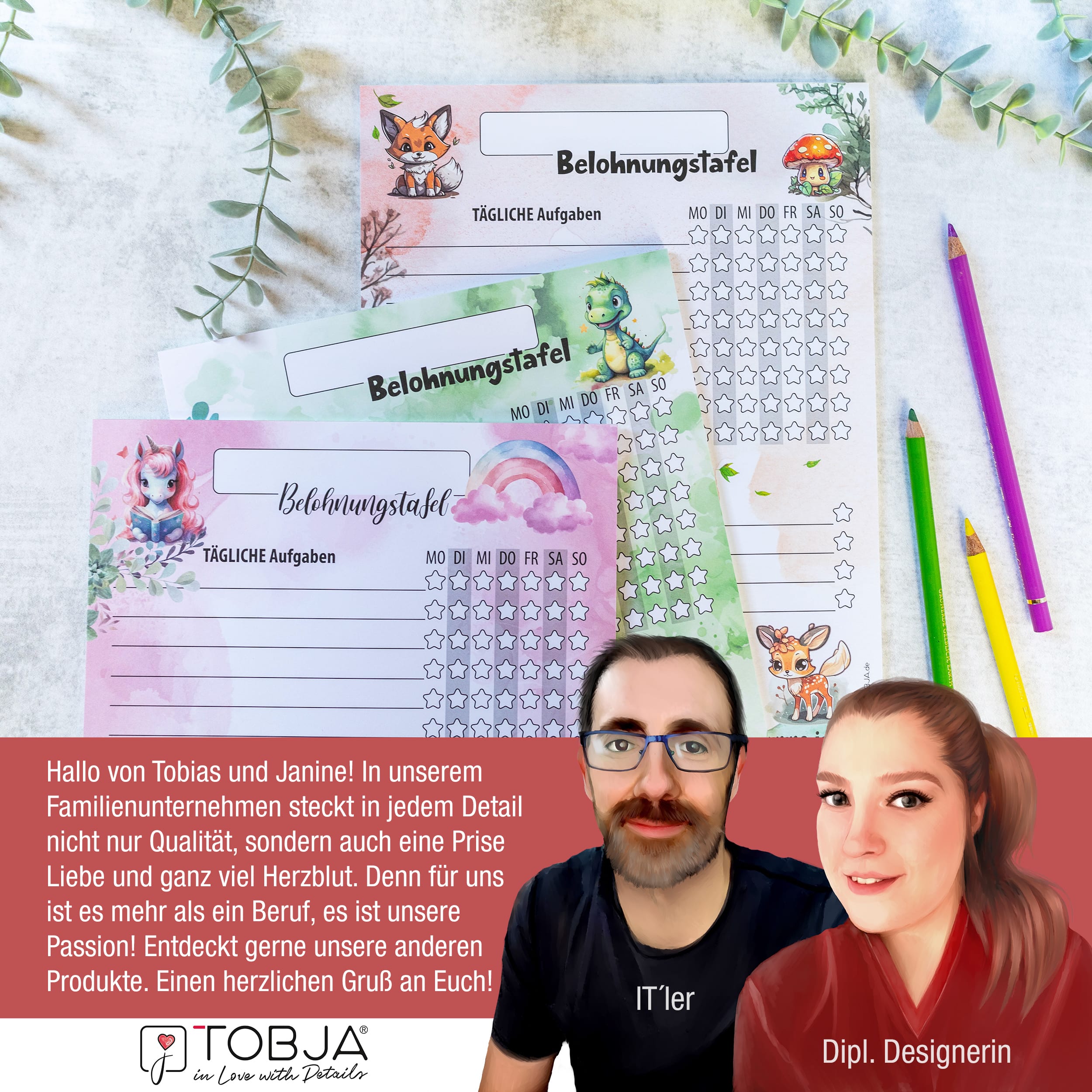 Geschwister-Schultüte Dino