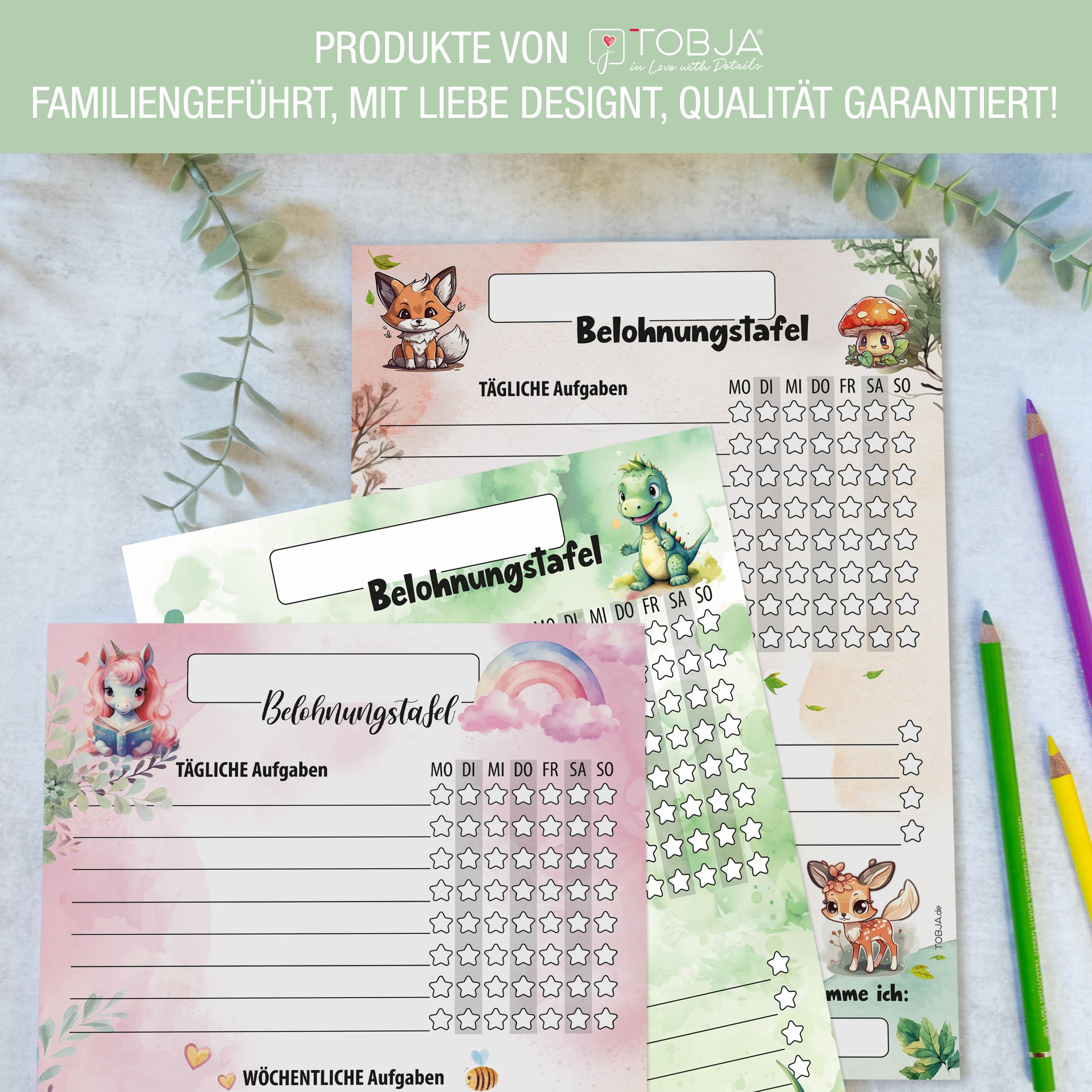 Belohnungstafel Kinder 25 Blatt Dino Belohnungstafel Kinder 25 Blatt Dino