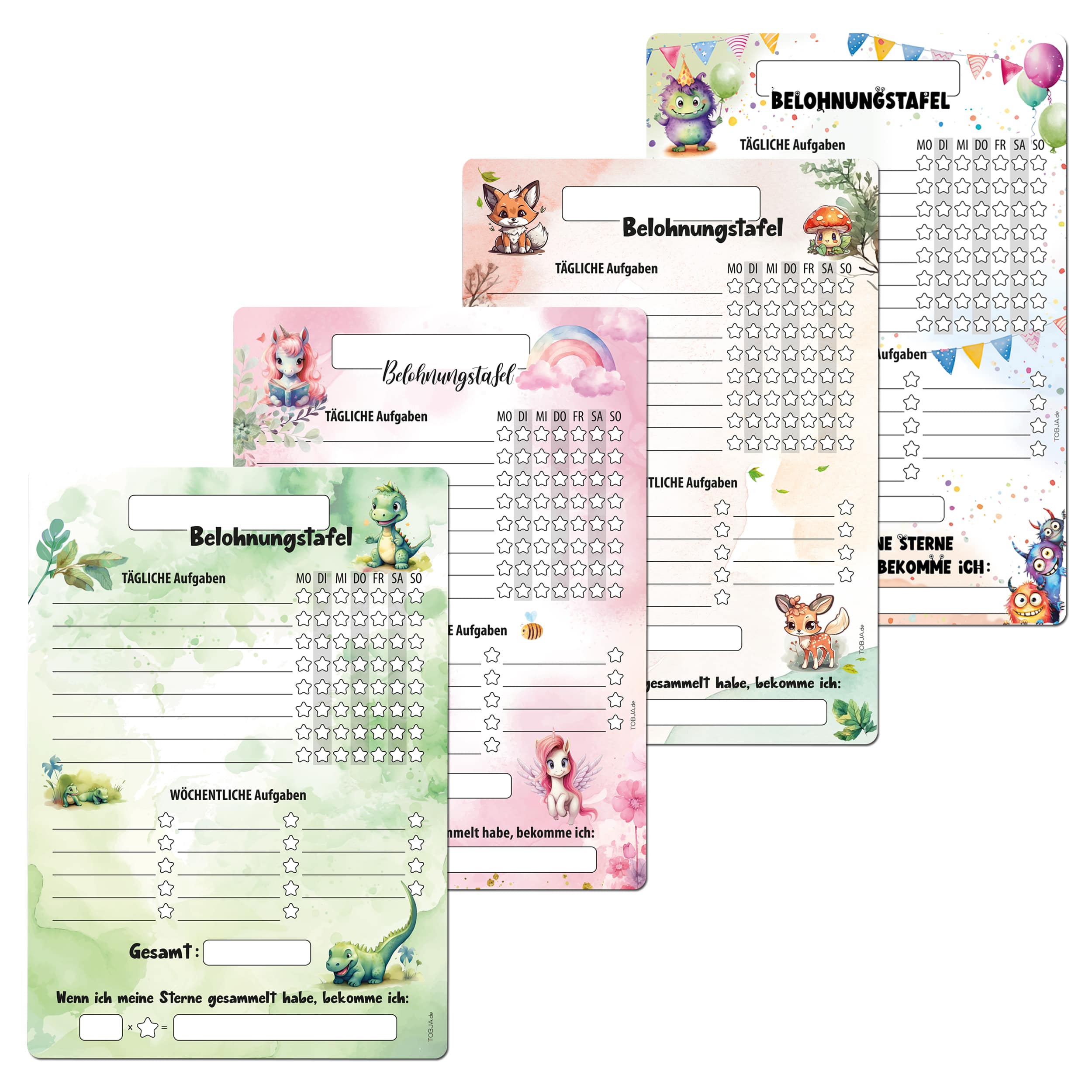 Belohnungstafel A4 magnetisch
