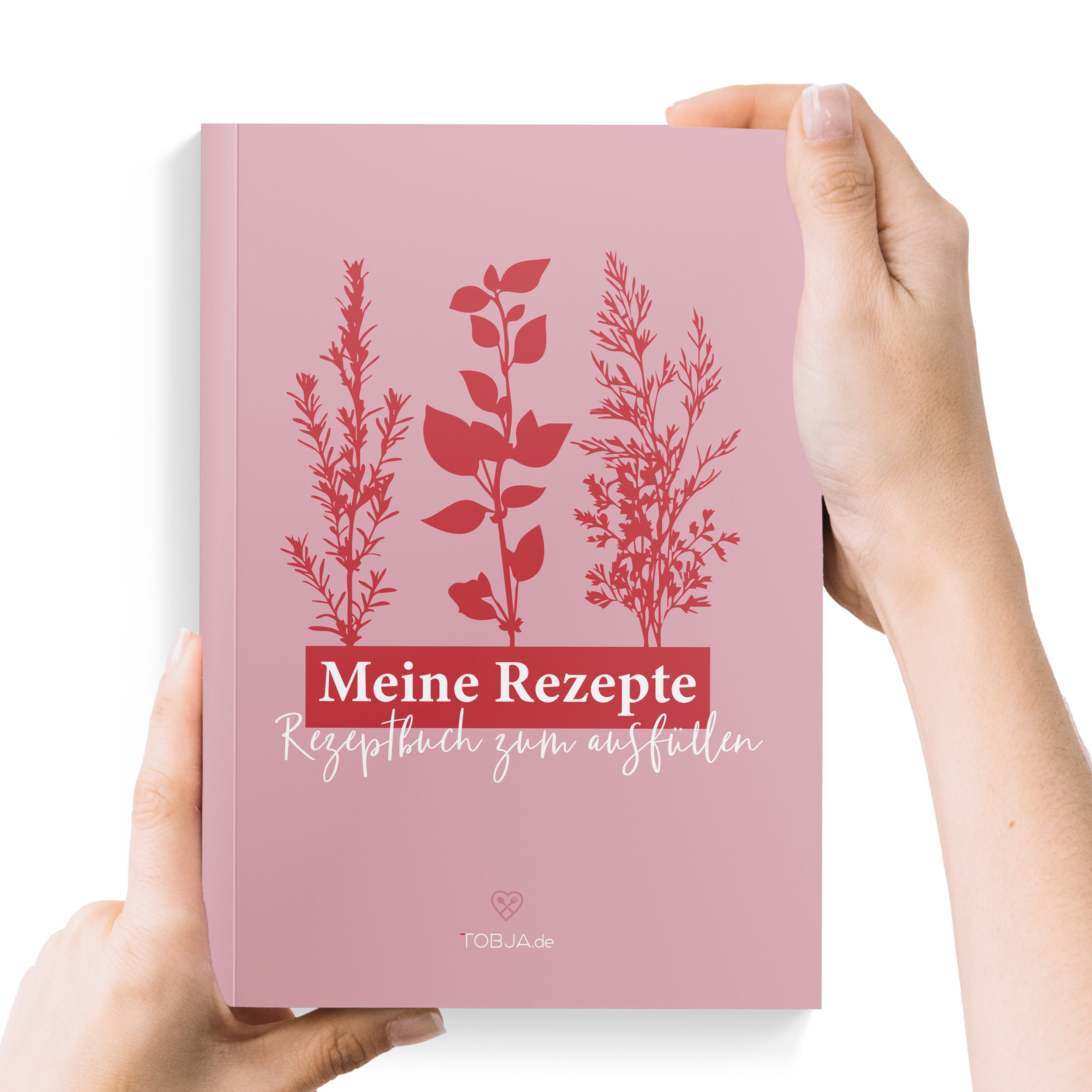 Rezeptbuch "Kräuterrosa" A5