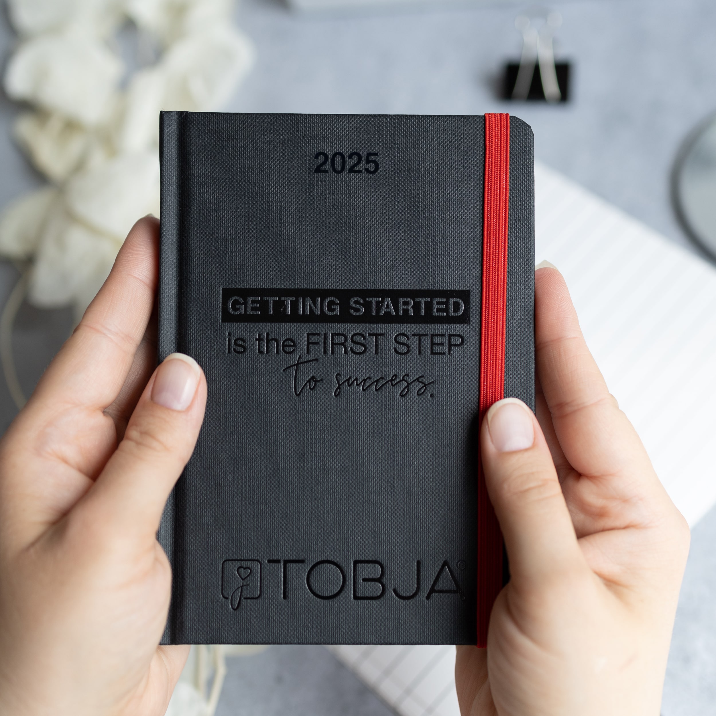 Taschenkalender 2025 A6 "Black Success" Taschenkalender 2025 A6 "Black Success"