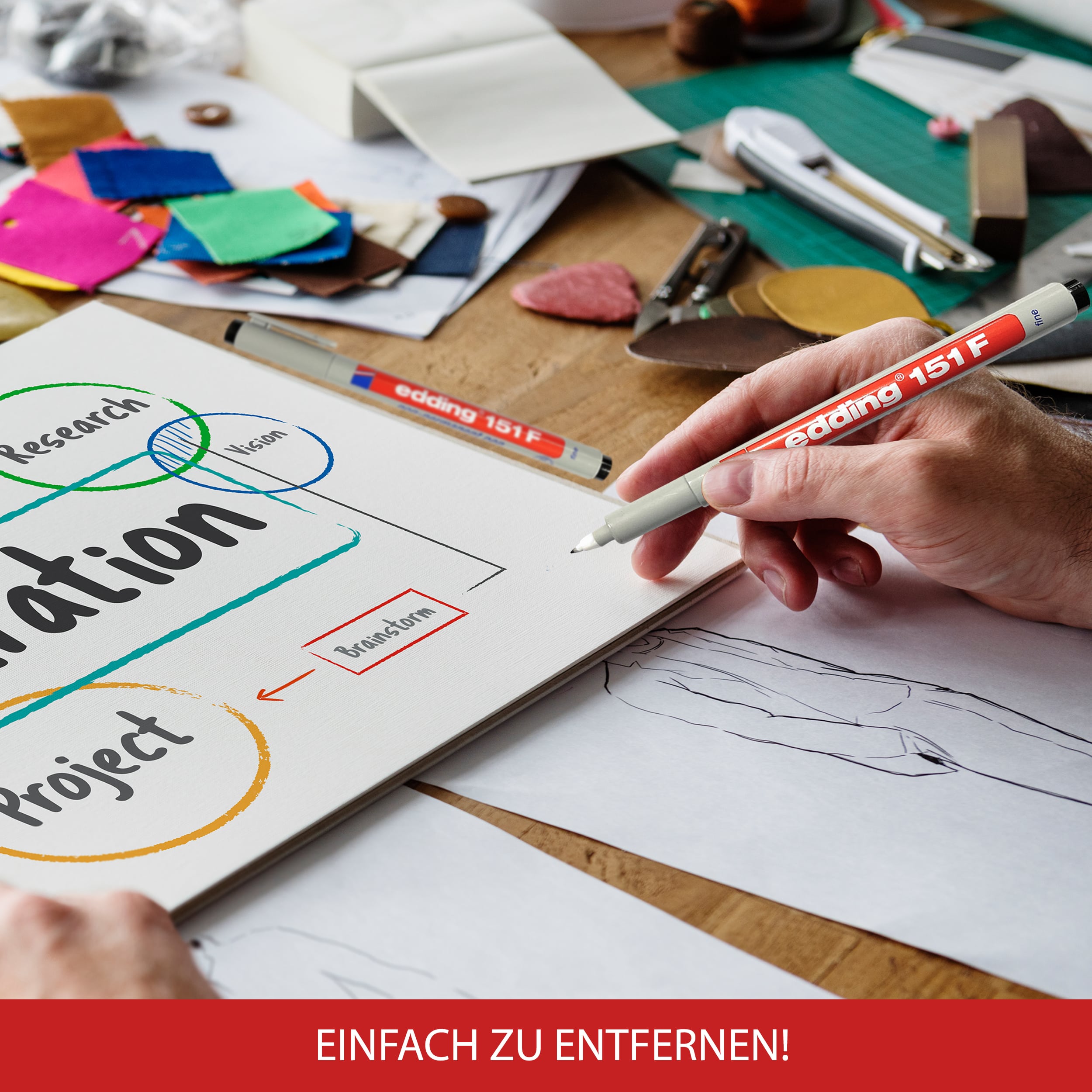 Ersatzstift edding 151F