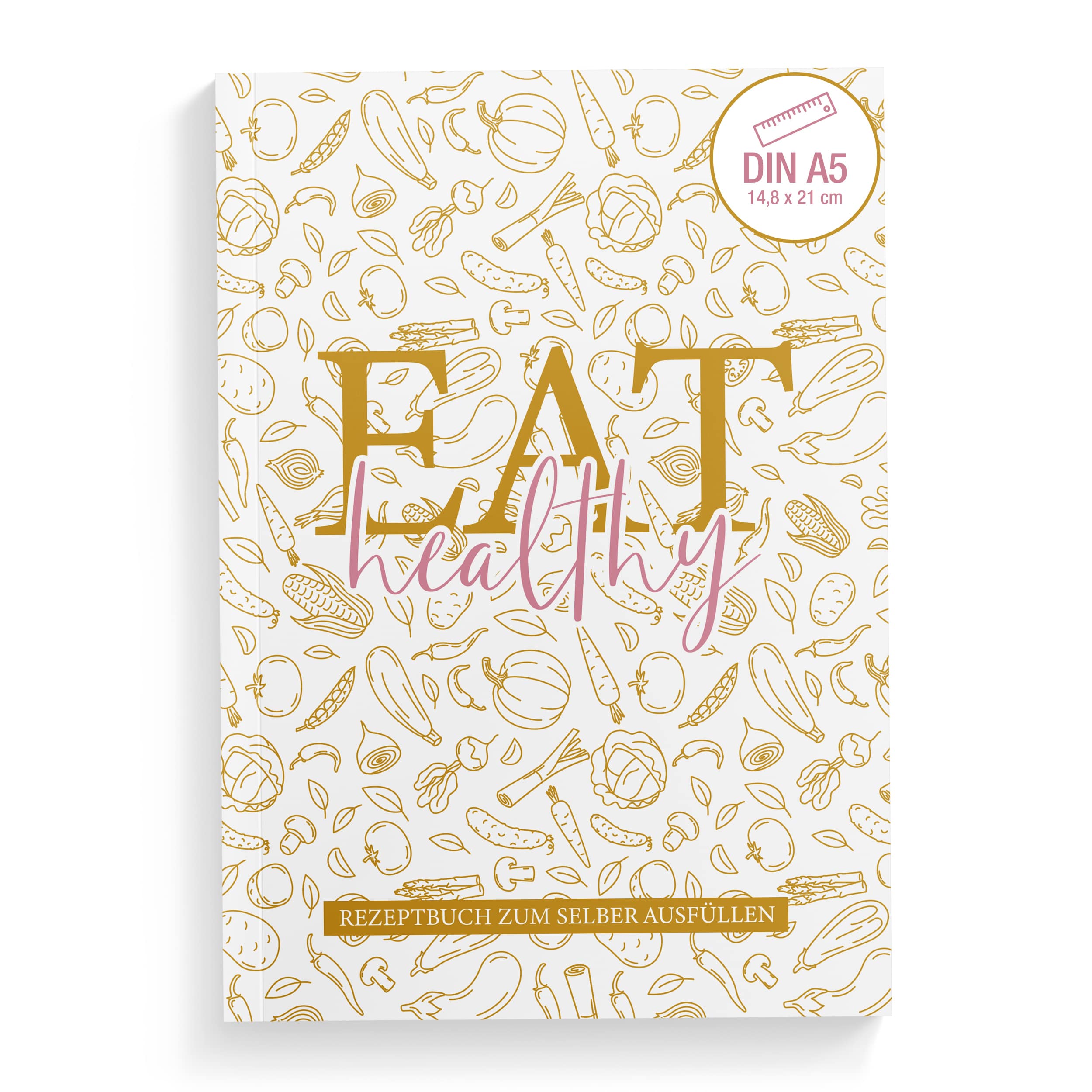 Rezeptbuch "Goldstück" A5