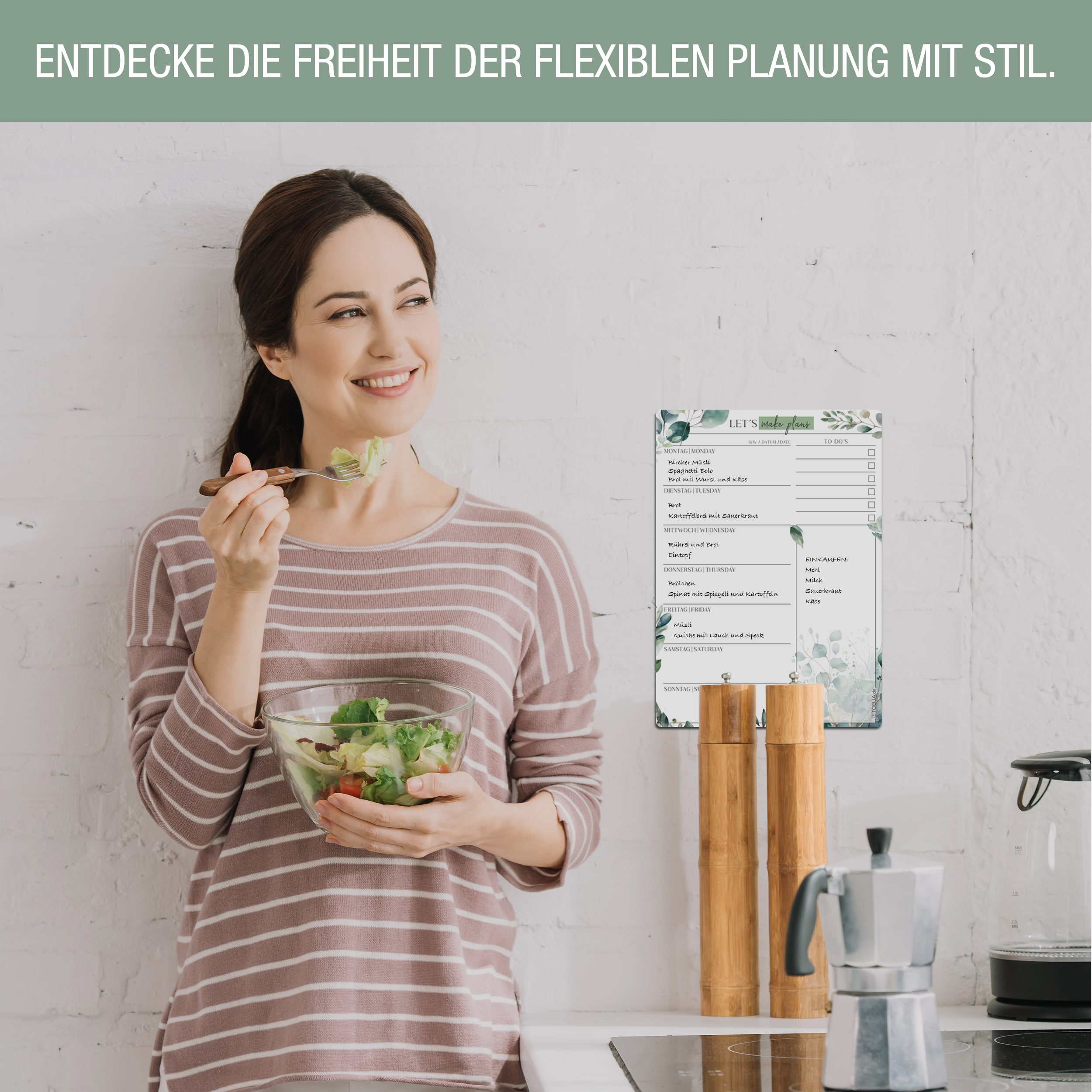 Essensplaner - klebt überall, plant mühelos! Essensplaner - klebt überall, plant mühelos!
