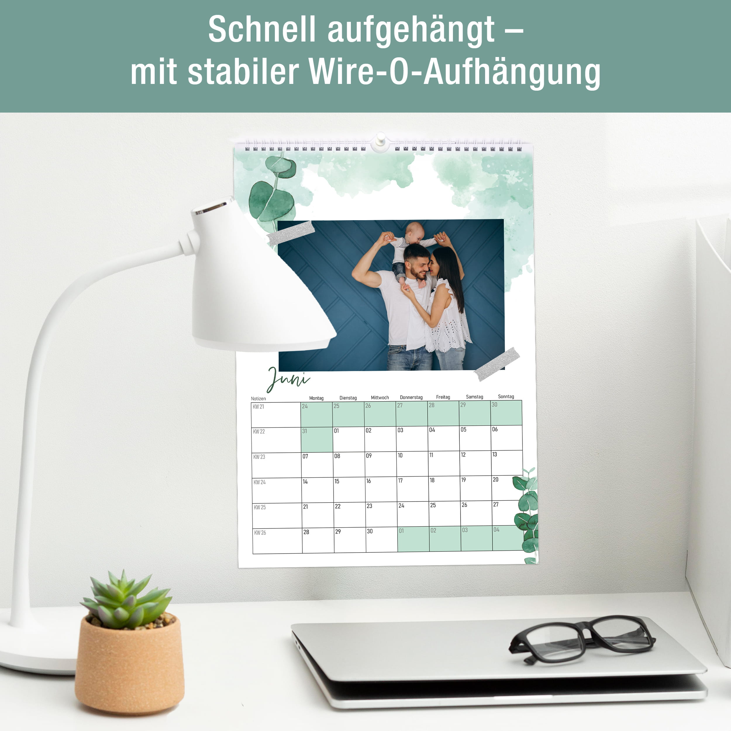 DIY Foto-Kalender 2027 Eukalyptus A4