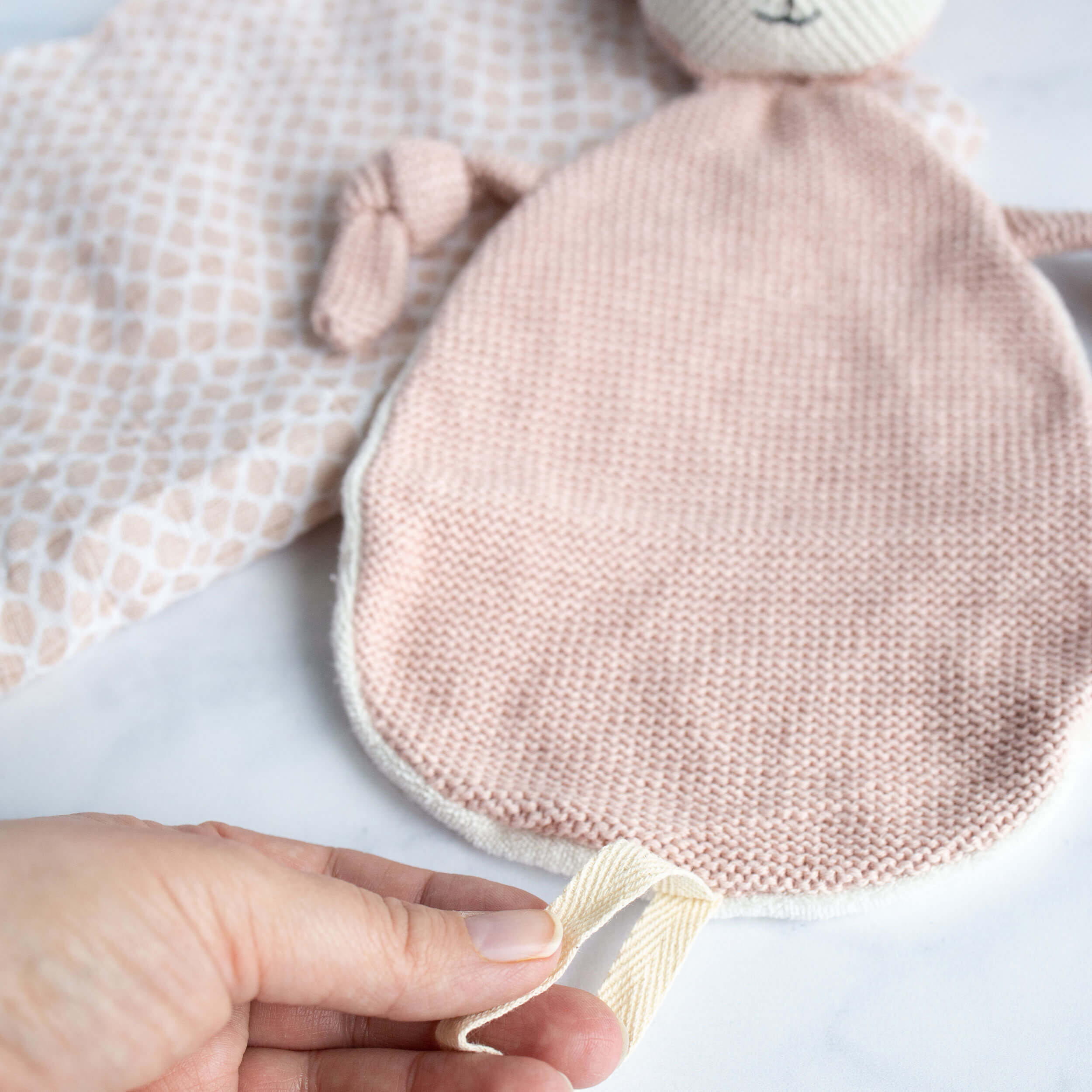 Baby Geschenkset Mädchen "Schnuffeltuch"