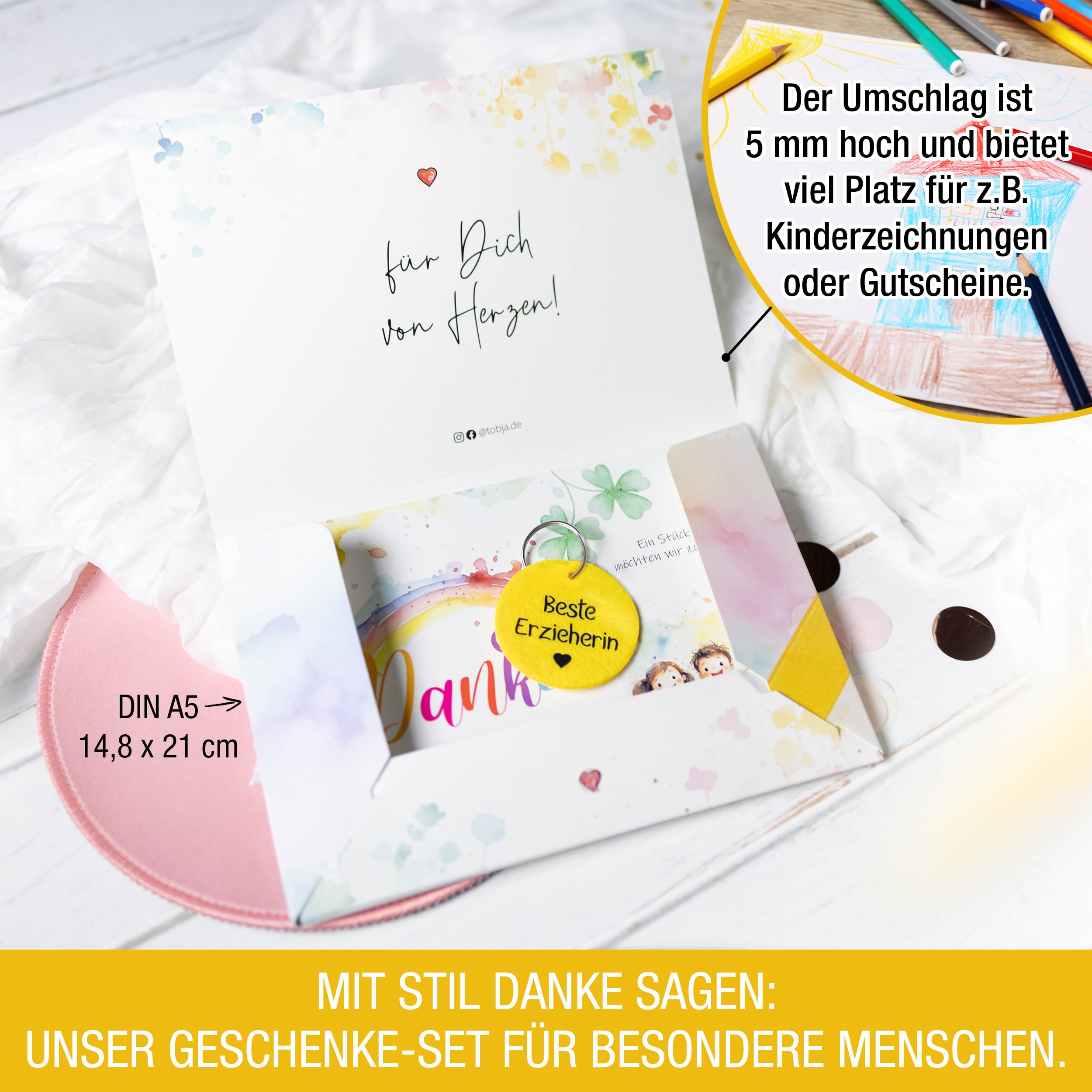 Abschiedsgeschenk Erzieherin personalisiert