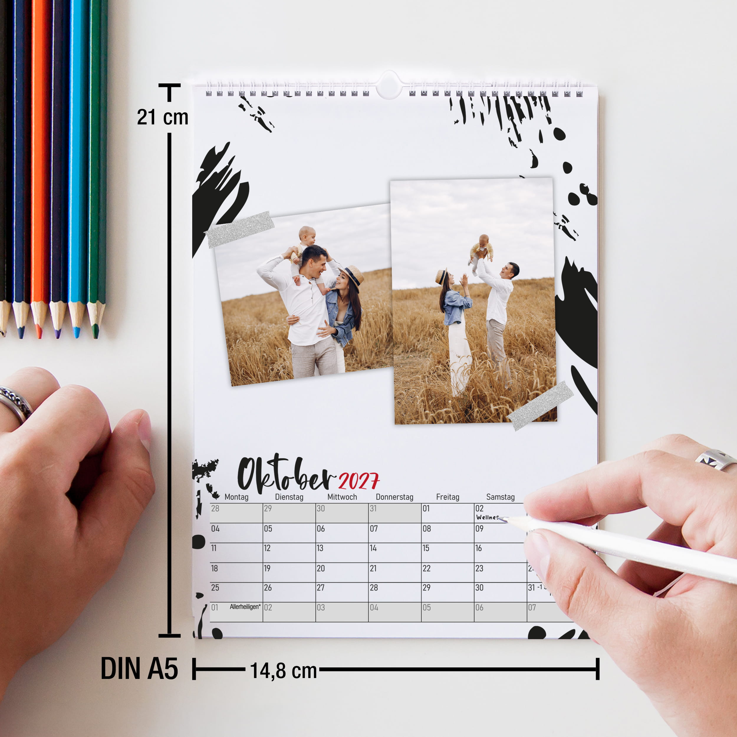 DIY Foto-Kalender 2027 Ink A5