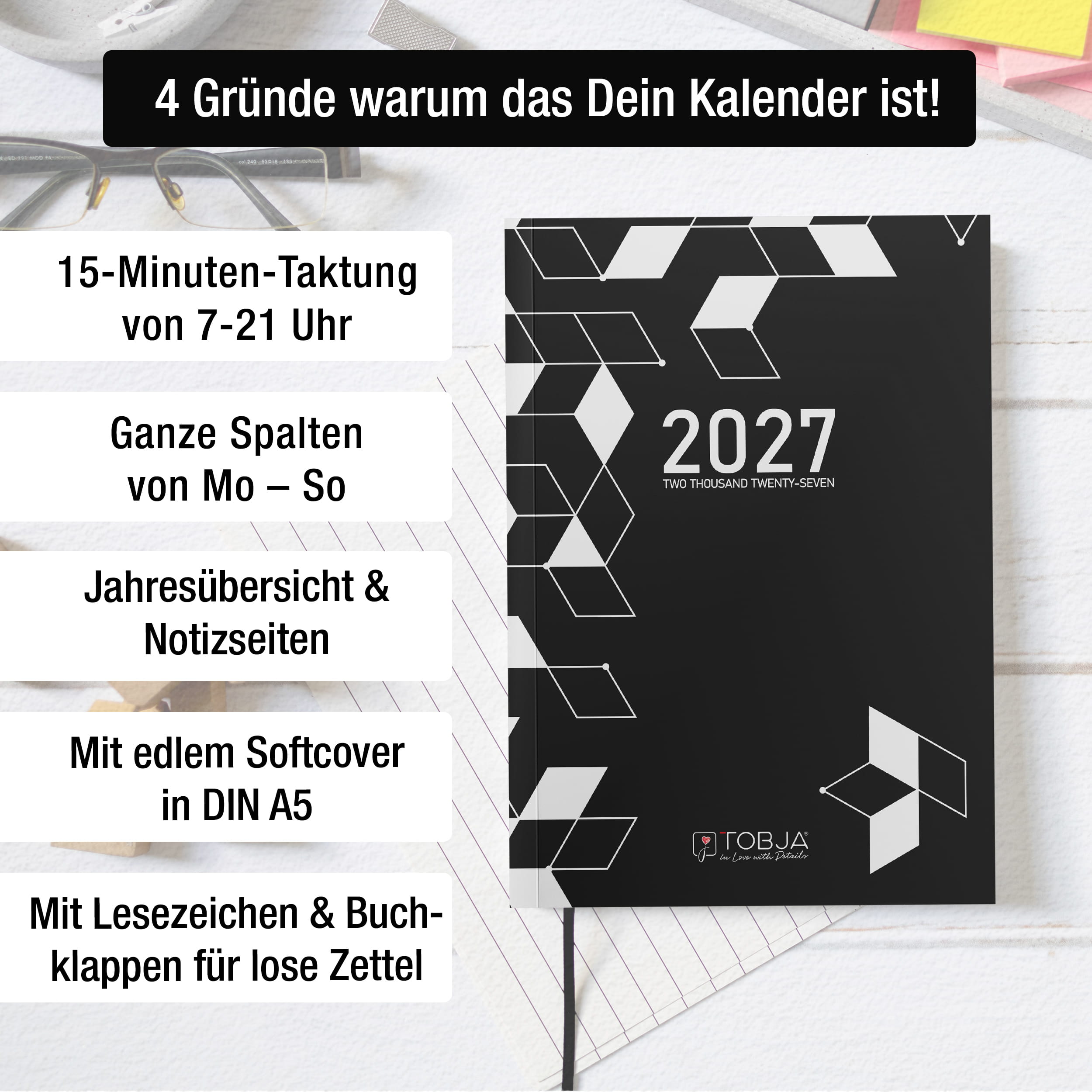 Praxisplaner 2027 A5 Mono